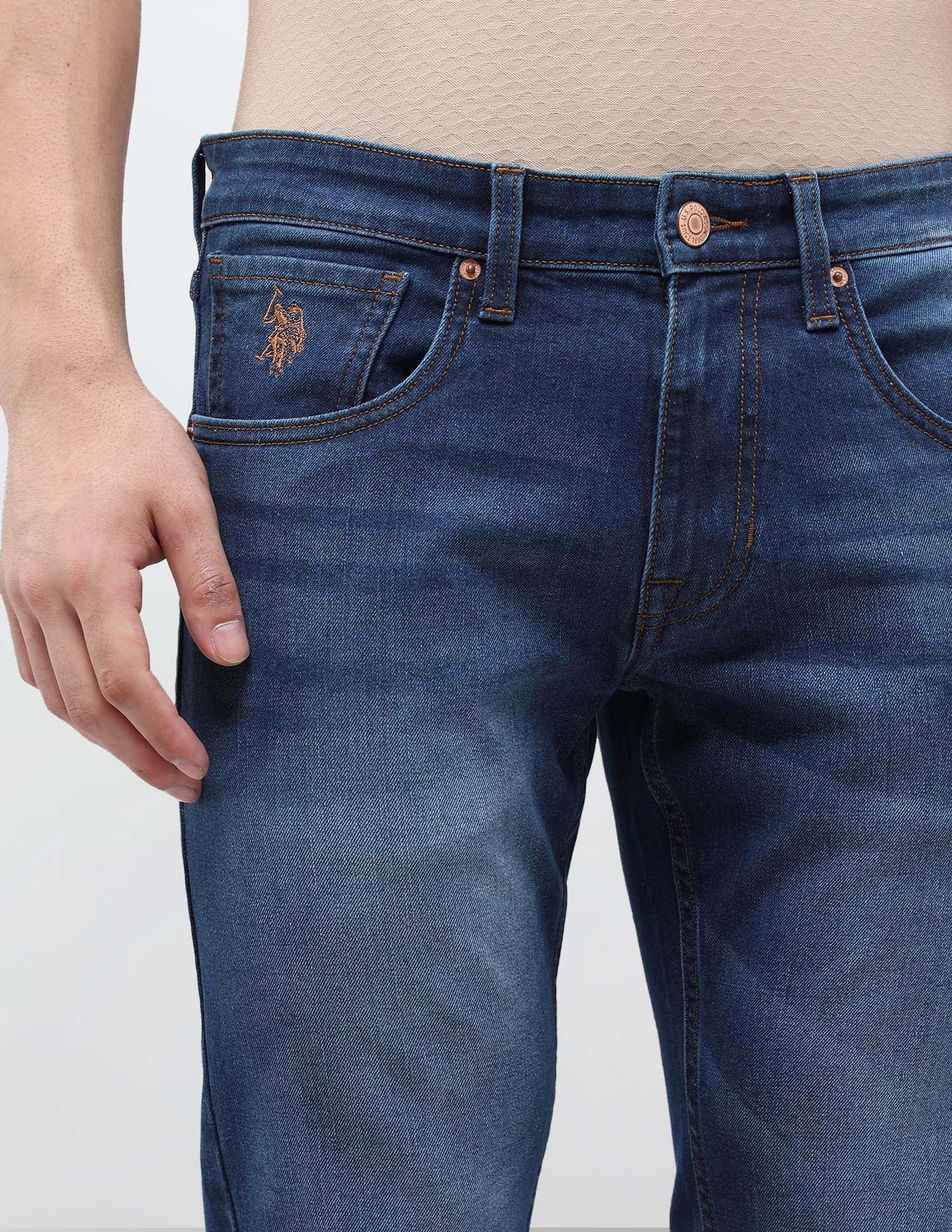 Brandon Slim Tapered Fit Mid Rise Jeans - Image 7