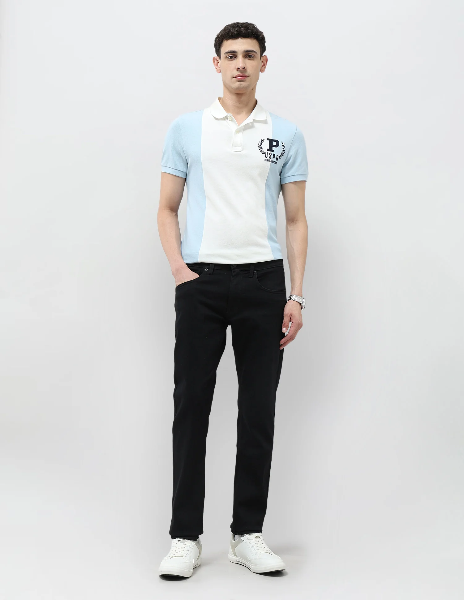 Brandon Slim Tapered Fit Mid Rise Jeans - Image 3