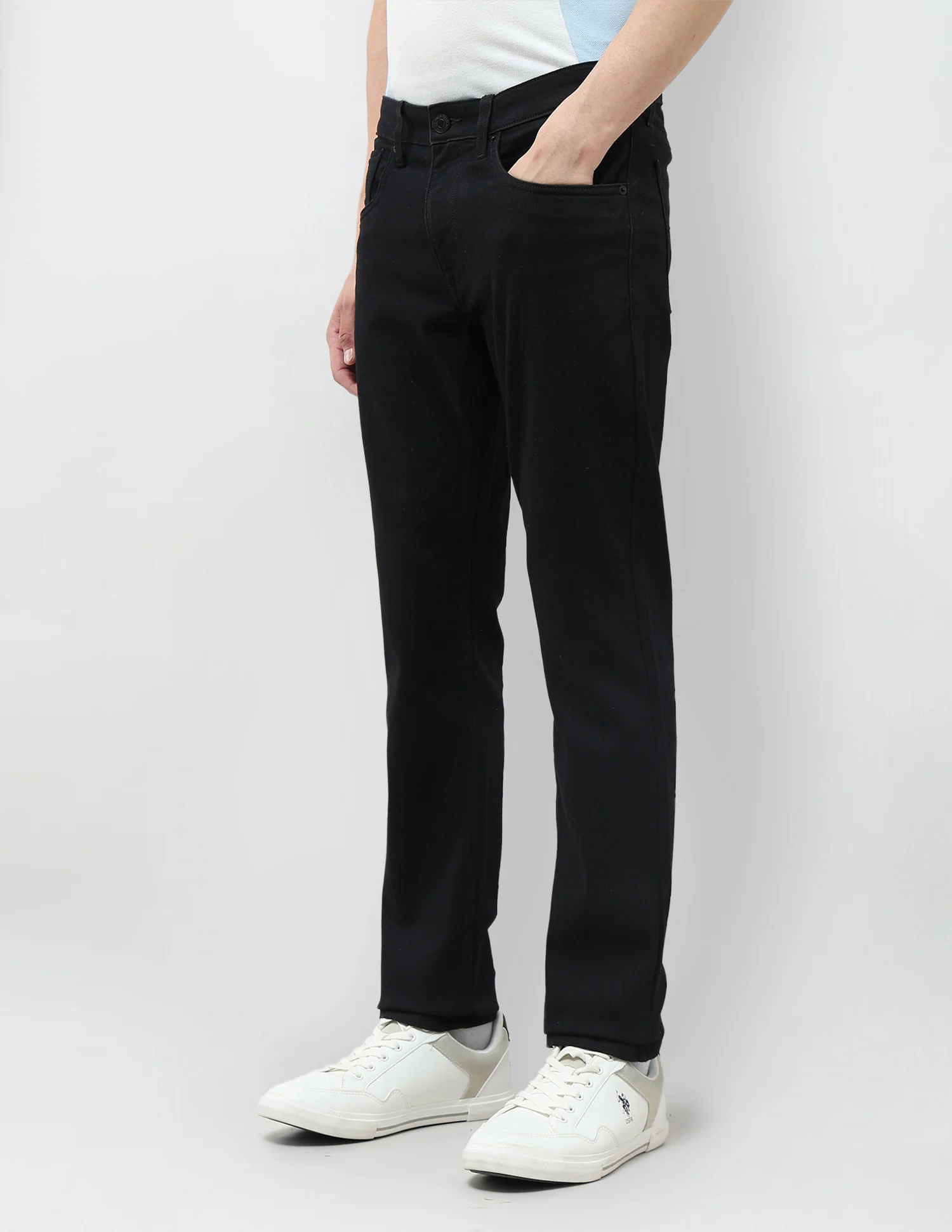 Brandon Slim Tapered Fit Mid Rise Jeans - Image 4