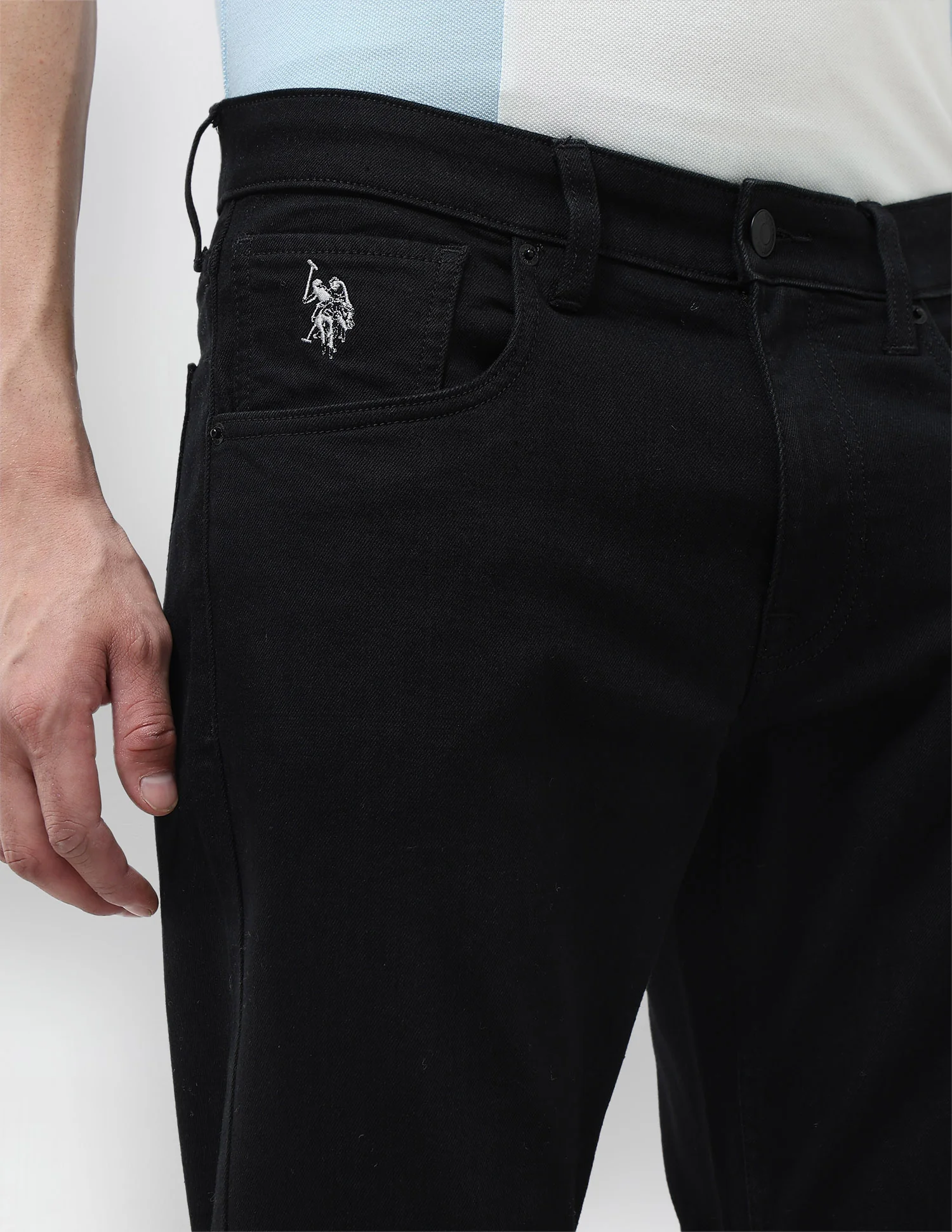 Brandon Slim Tapered Fit Mid Rise Jeans - Image 7