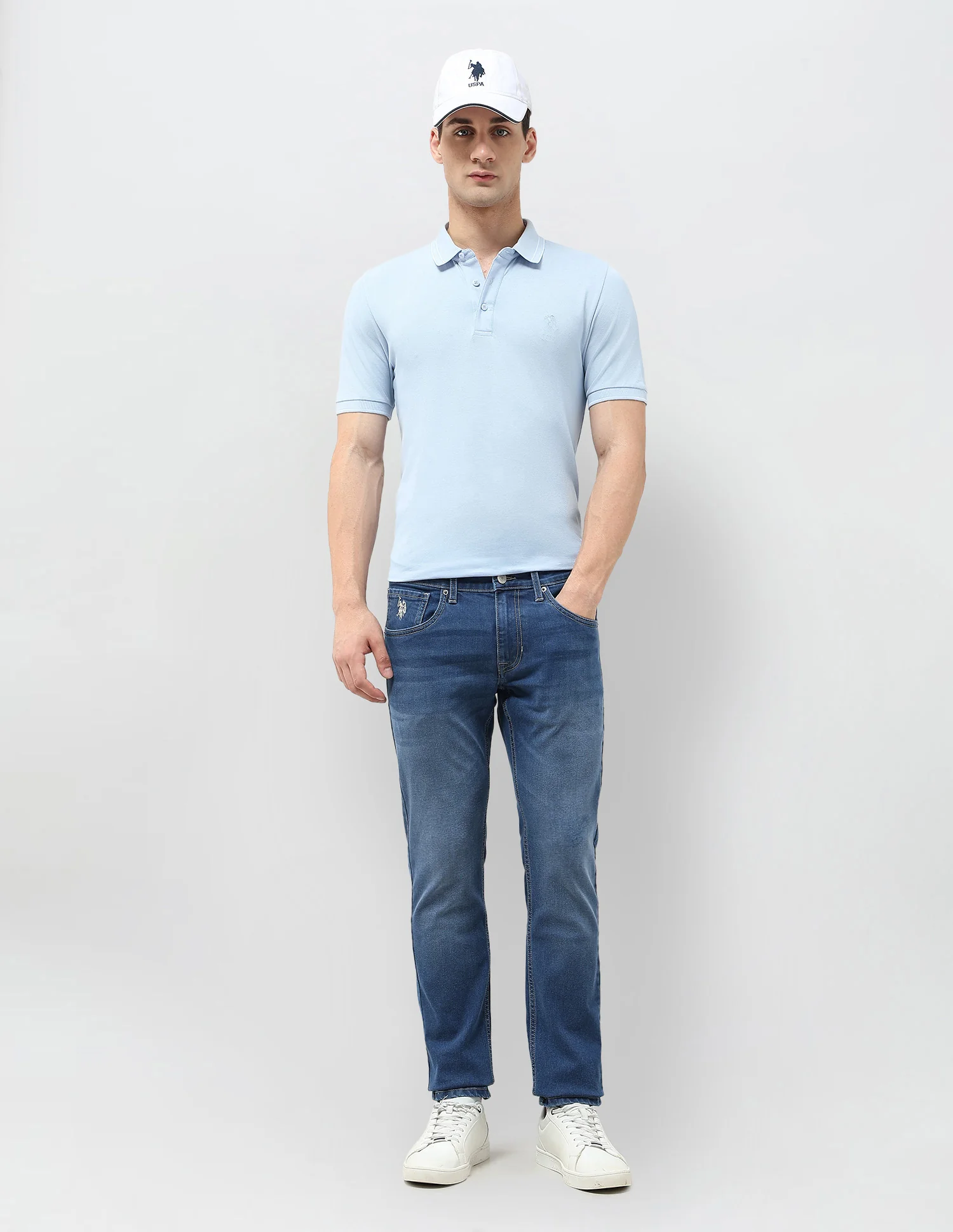 Brandon Slim Tapered Fit Mid Rise Jeans - Image 3