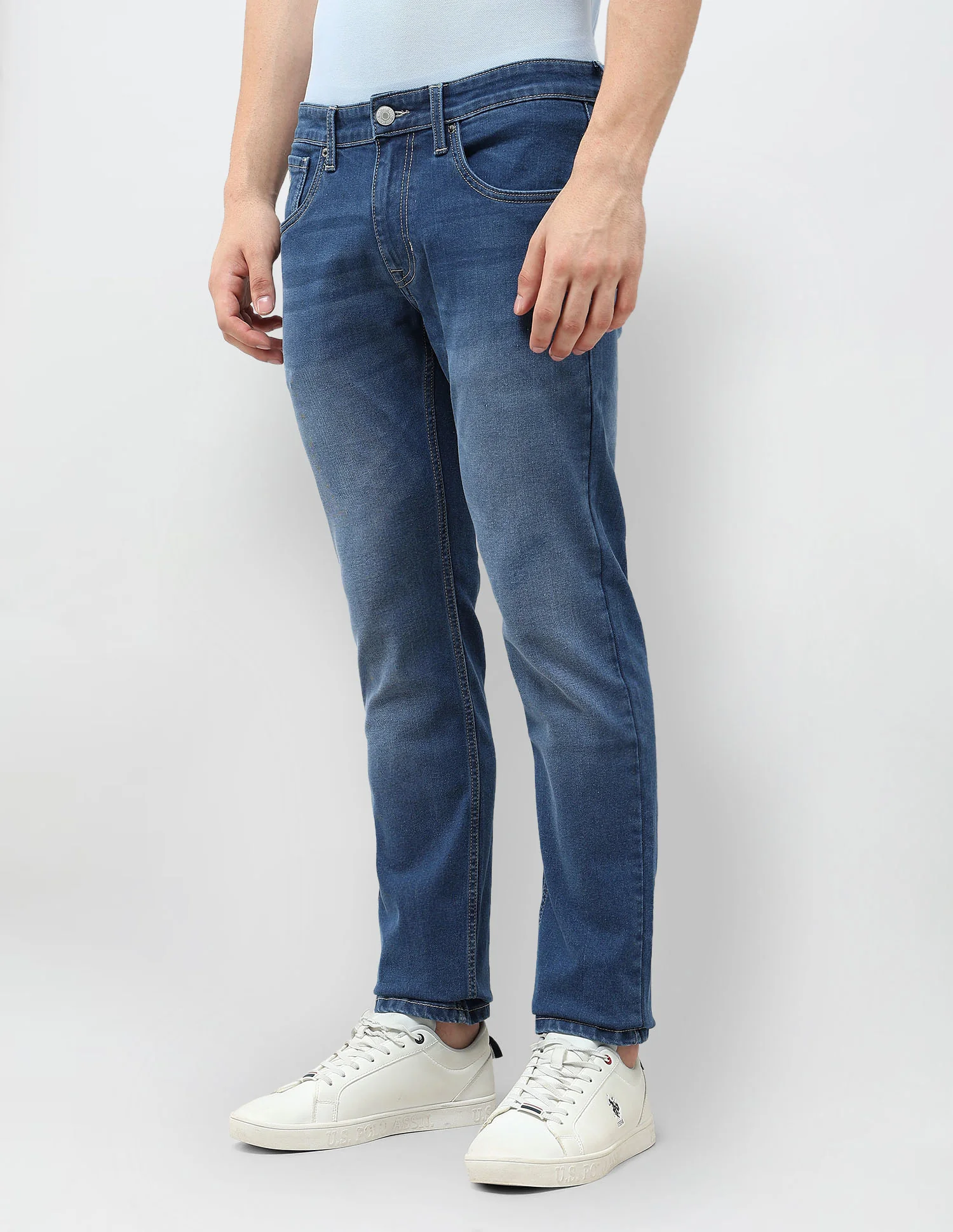 Brandon Slim Tapered Fit Mid Rise Jeans - Image 4