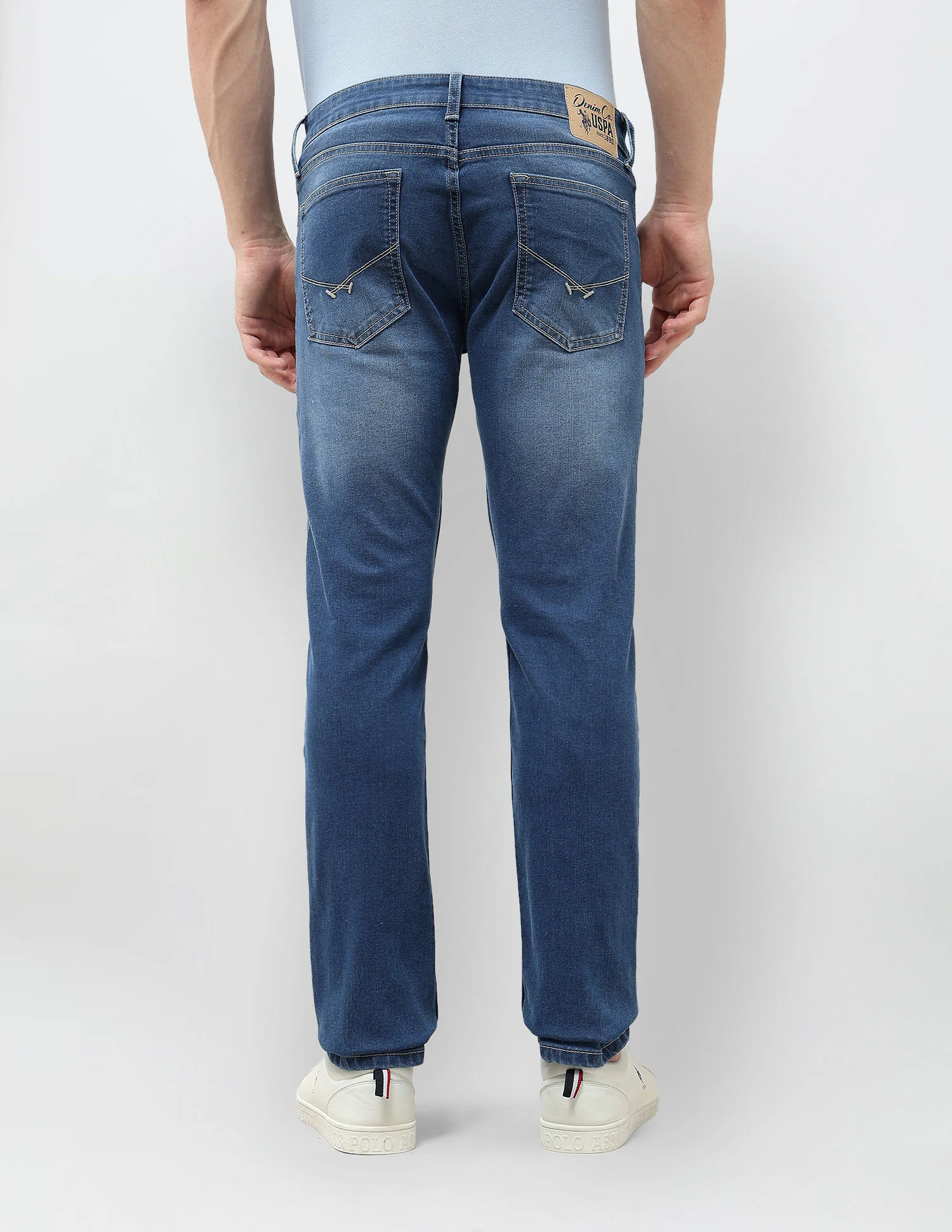 Brandon Slim Tapered Fit Mid Rise Jeans - Image 5
