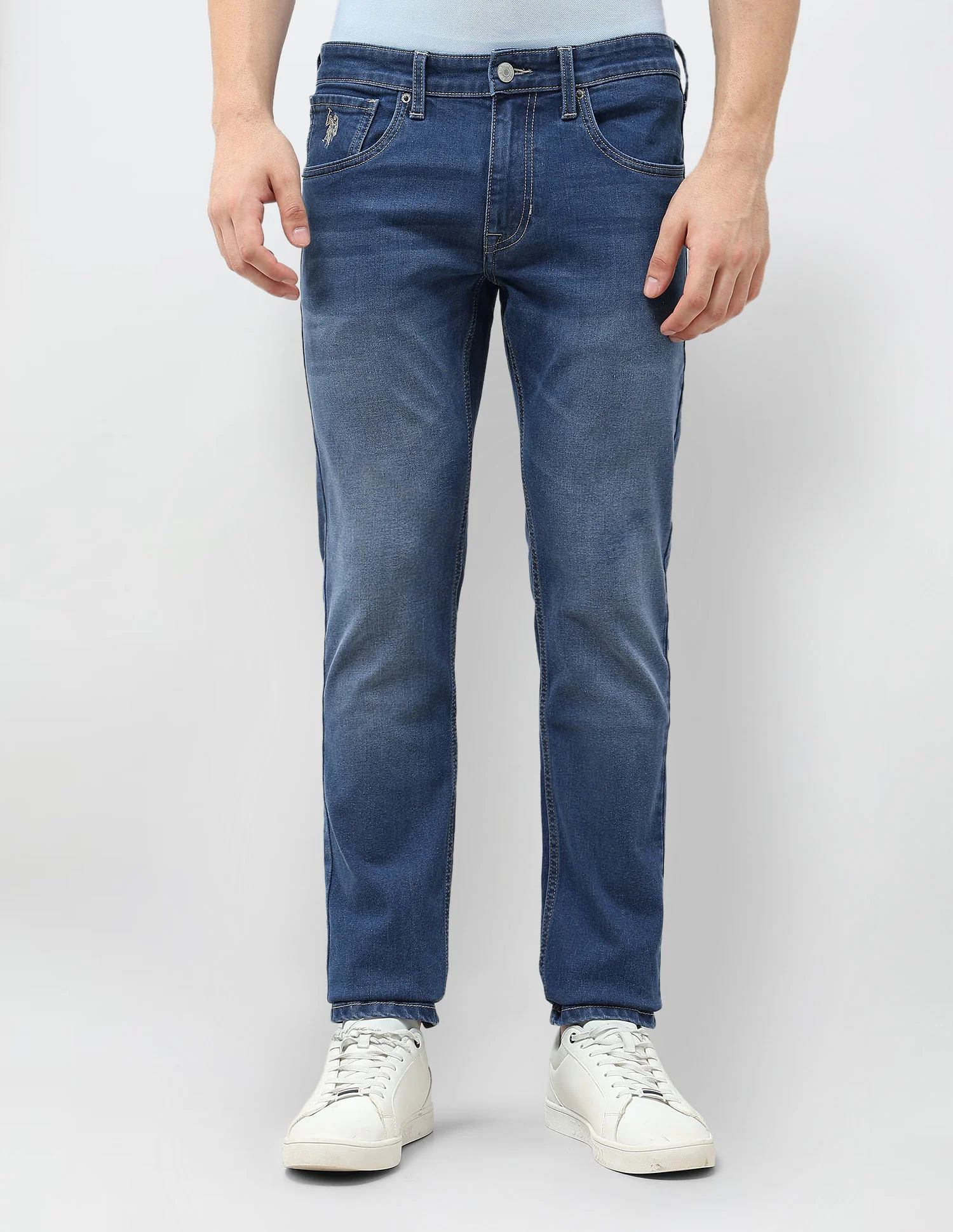 Brandon Slim Tapered Fit Mid Rise Jeans - Image 6