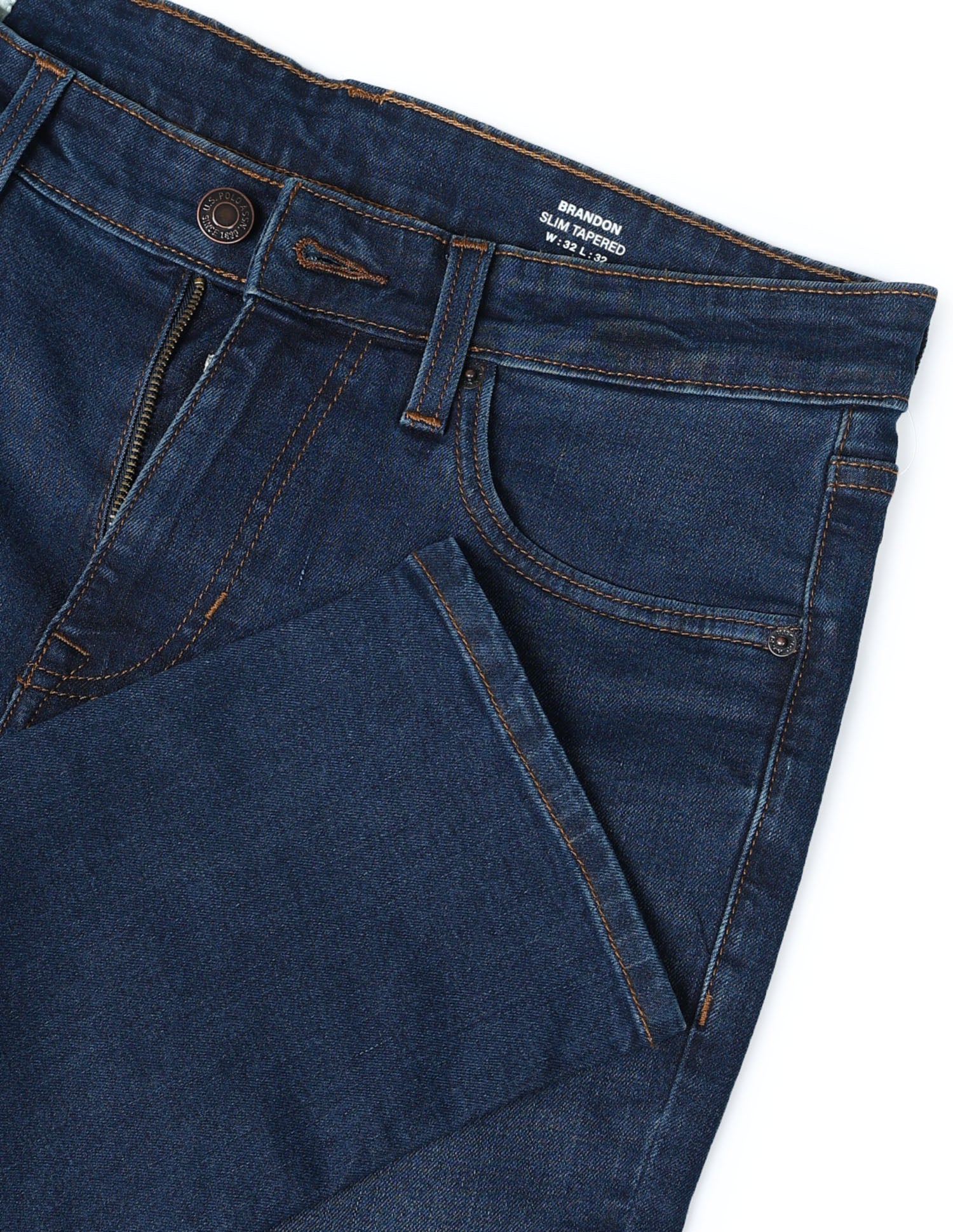Brandon Slim Tapered Fit Mid Rise Jeans - Image 2
