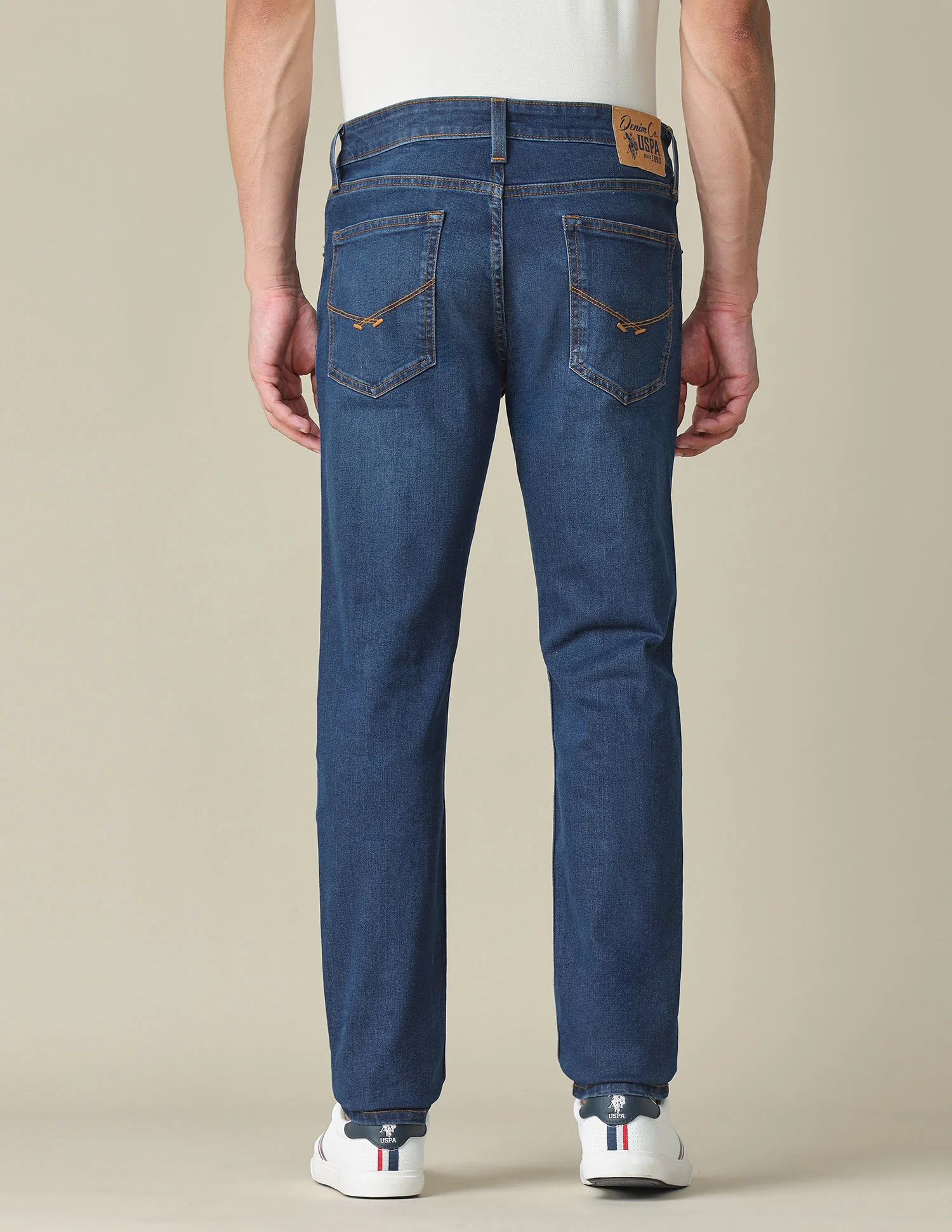 Brandon Slim Tapered Fit Mid Rise Jeans - Image 5