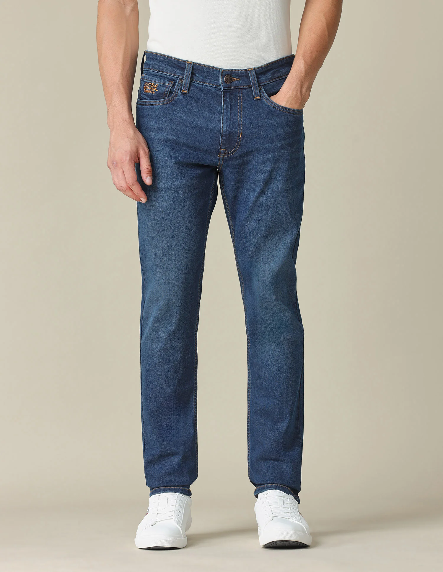 Brandon Slim Tapered Fit Mid Rise Jeans - Image 6