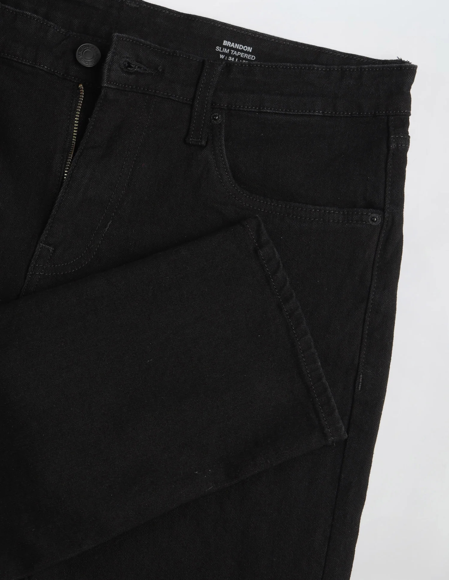Brandon Slim Tapered Fit Mid Rise Jeans - Image 2