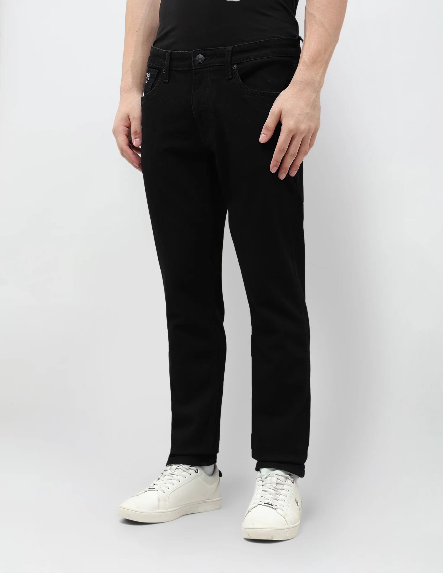 Brandon Slim Tapered Fit Mid Rise Jeans - Image 4