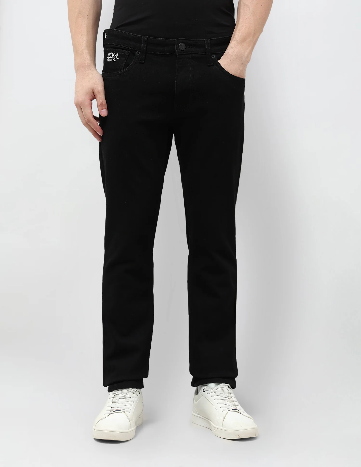 Brandon Slim Tapered Fit Mid Rise Jeans - Image 6