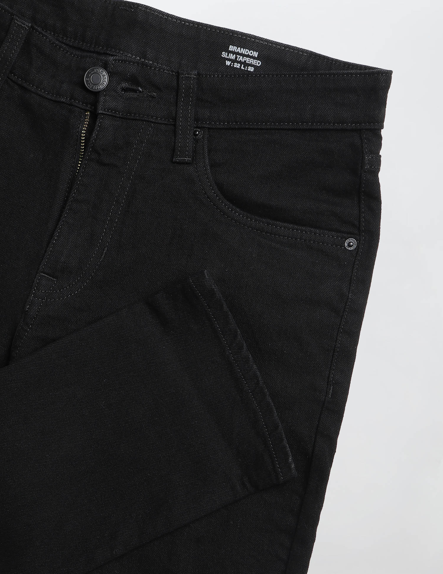 Brandon Slim Tapered Fit Mid Rise Jeans - Image 2