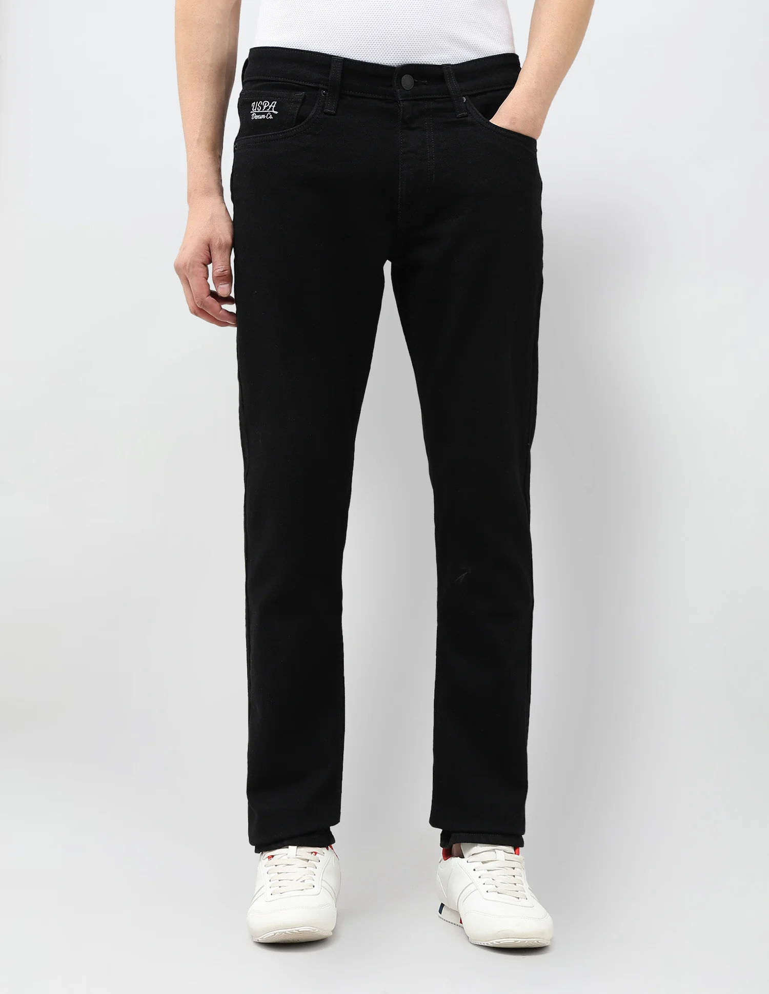 Brandon Slim Tapered Fit Mid Rise Jeans - Image 6