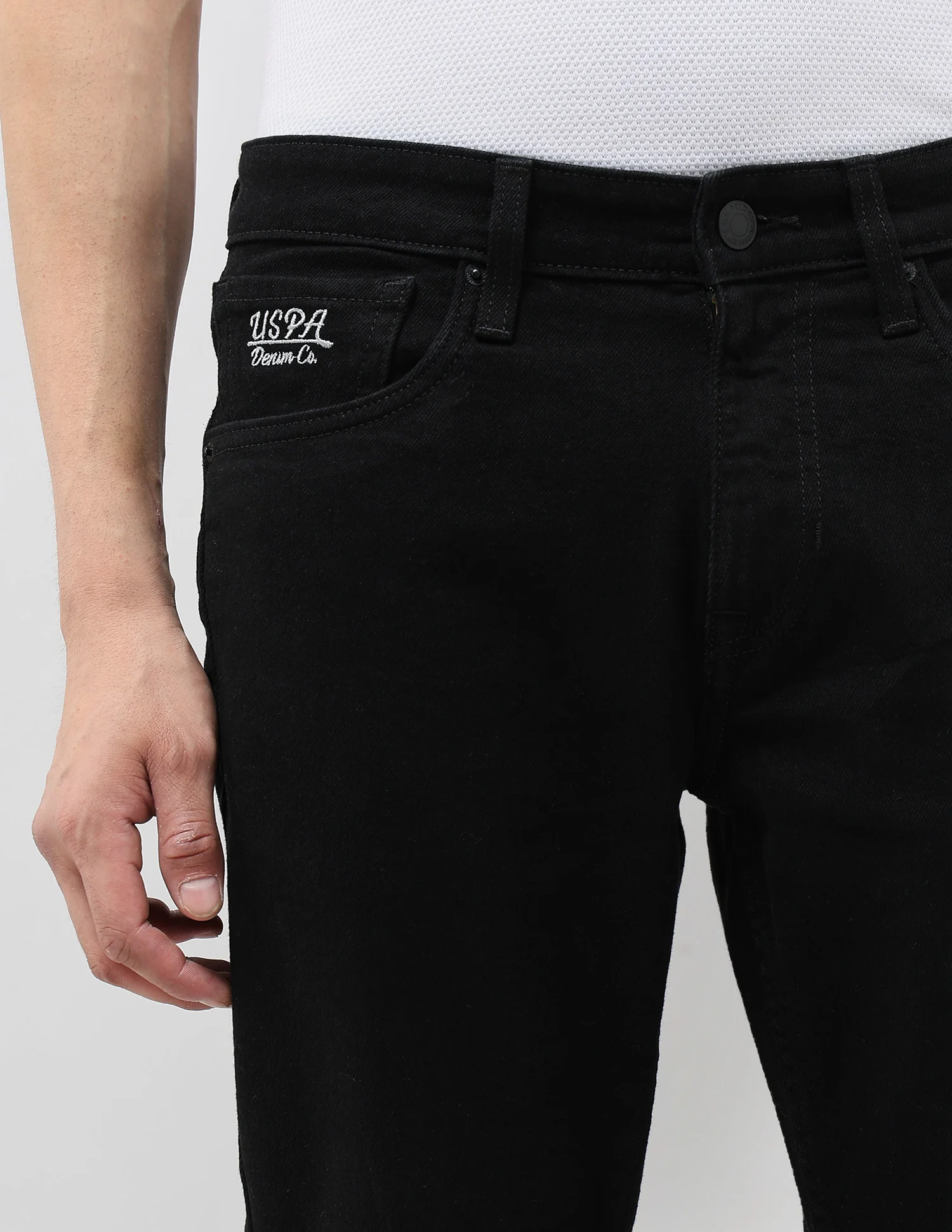 Brandon Slim Tapered Fit Mid Rise Jeans - Image 7