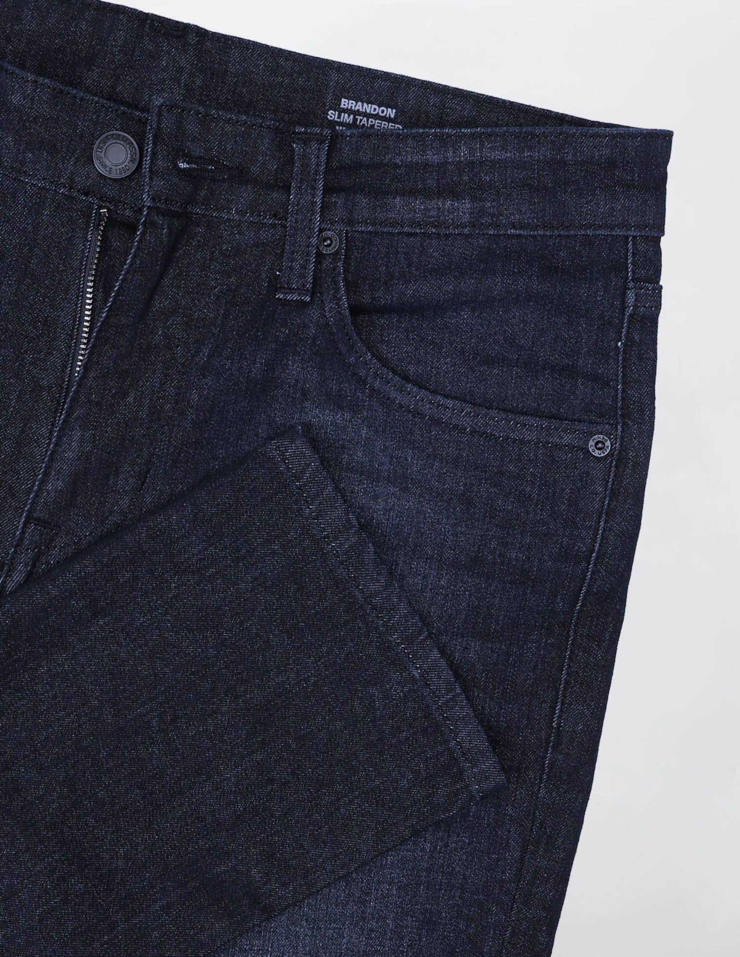 Brandon Slim Tapered Fit Mid Rise Jeans - Image 2
