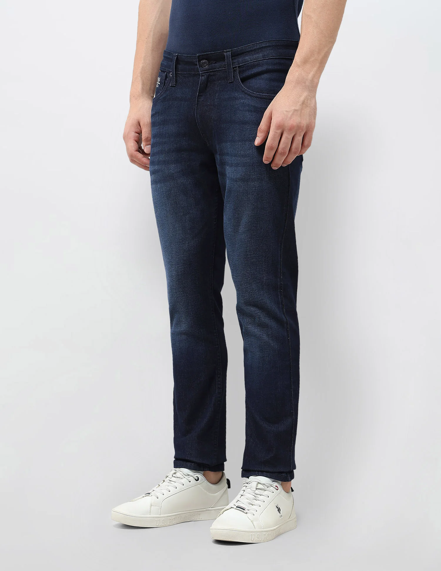 Brandon Slim Tapered Fit Mid Rise Jeans - Image 4