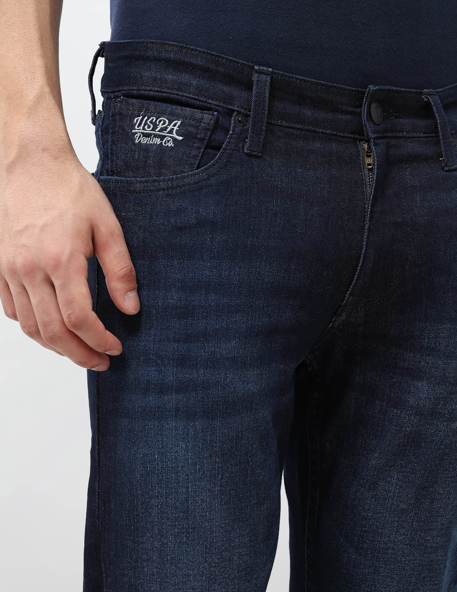 Brandon Slim Tapered Fit Mid Rise Jeans - Image 7