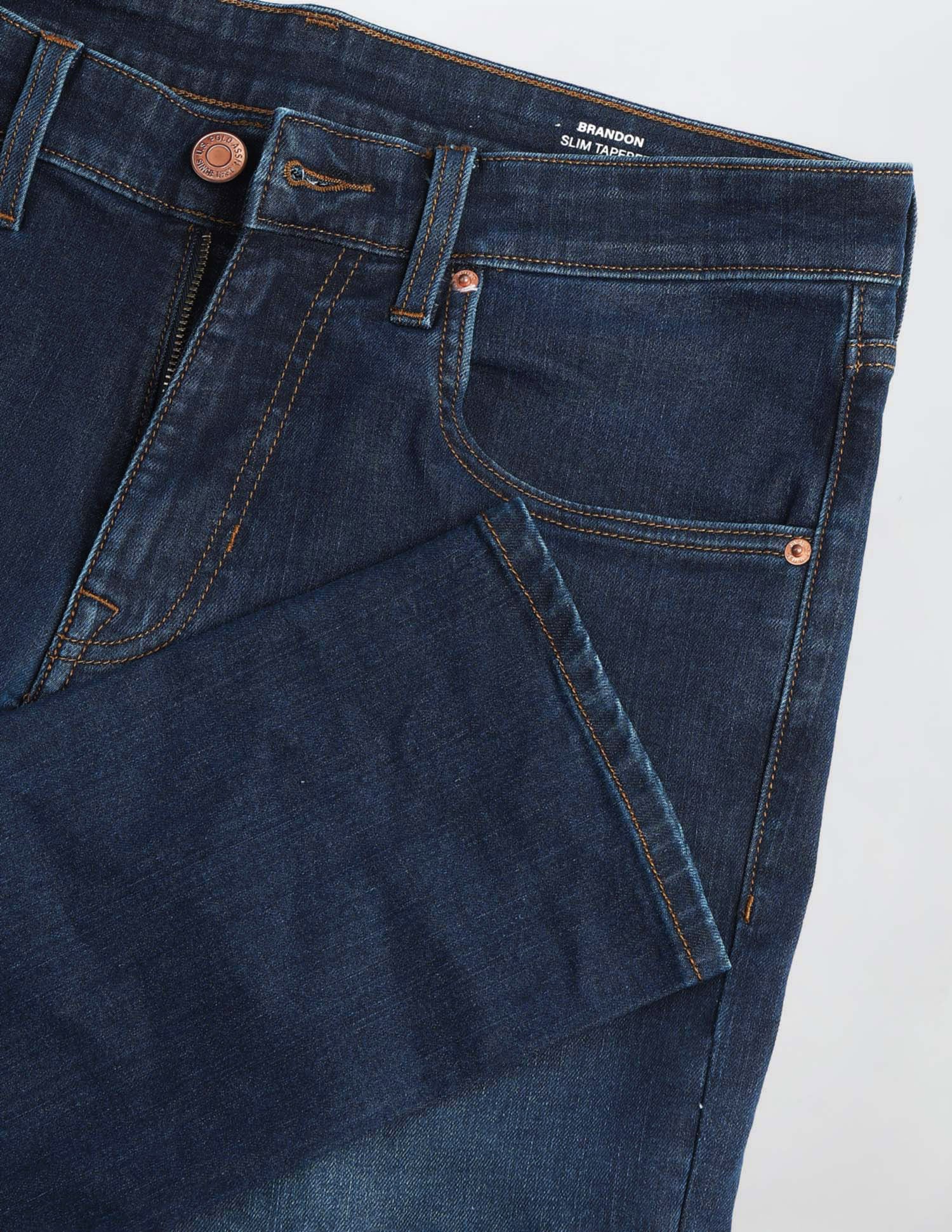 Brandon Slim Tapered Fit Mid Rise Jeans - Image 2