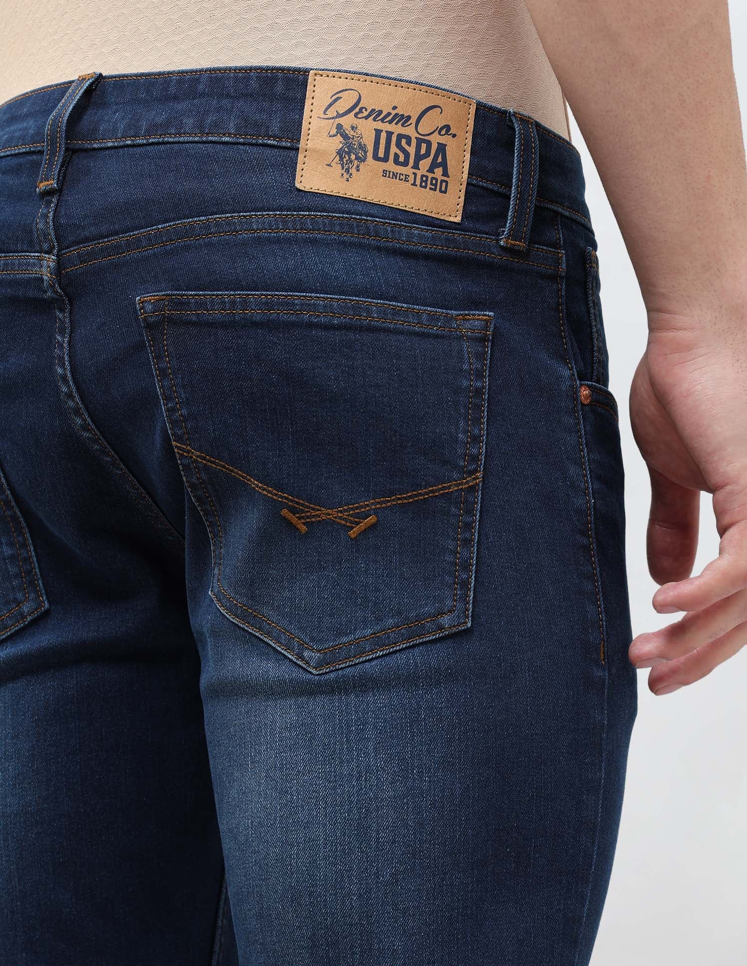 Brandon Slim Tapered Fit Mid Rise Jeans - Image 8