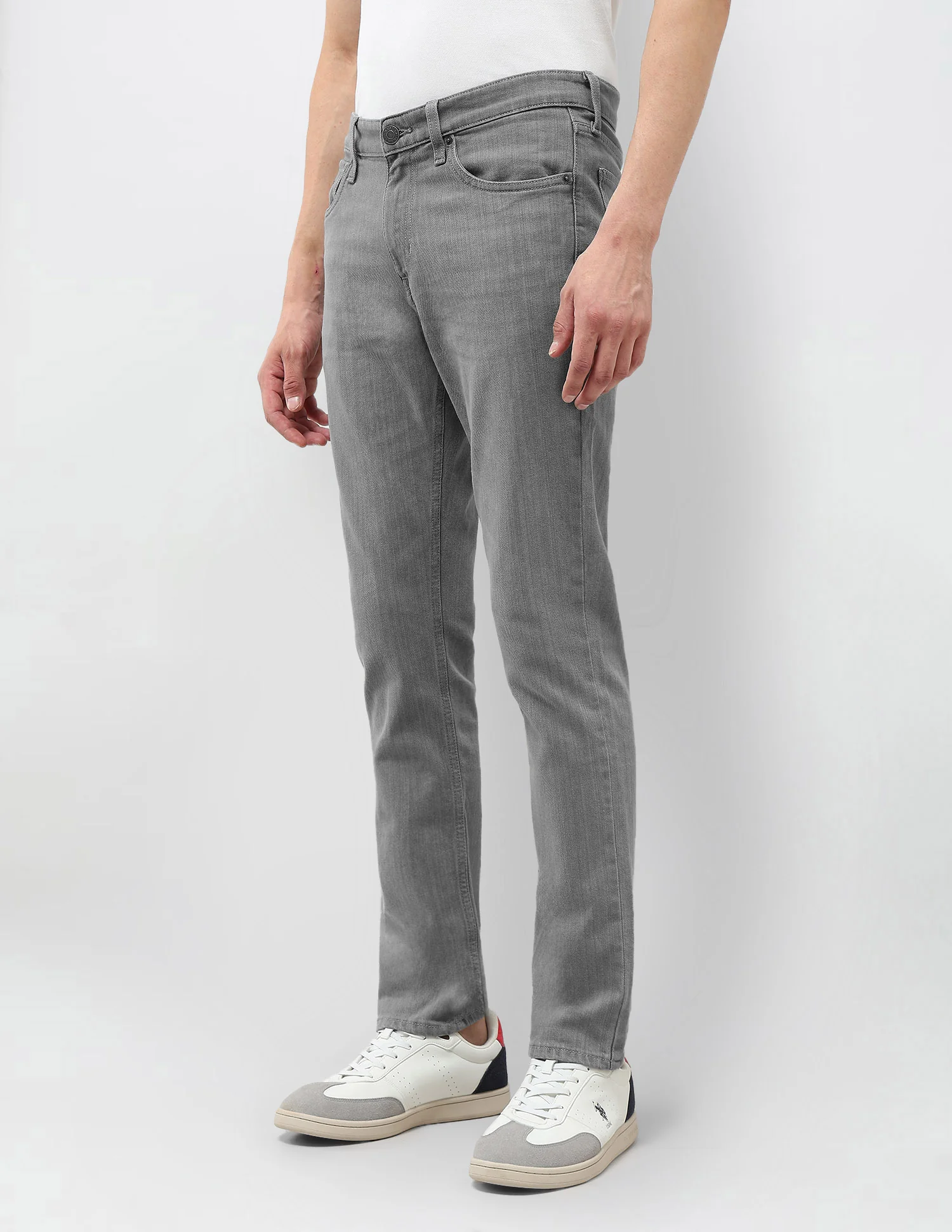 Brandon Slim Tapered Fit Mid Rise Jeans - Image 4