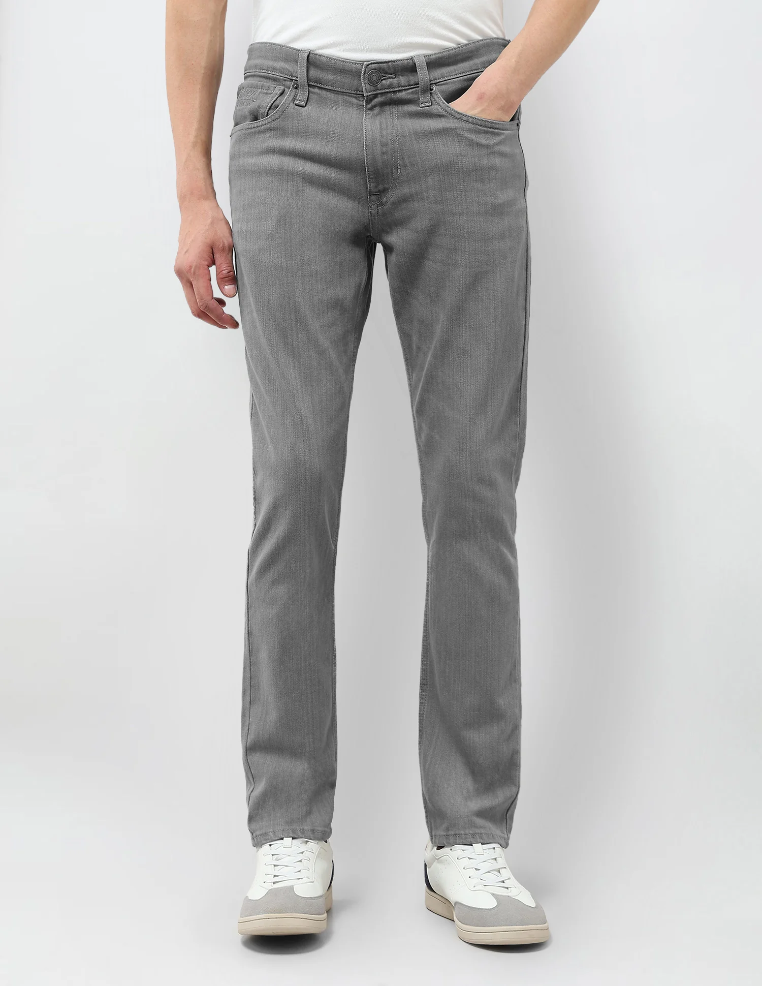 Brandon Slim Tapered Fit Mid Rise Jeans - Image 6