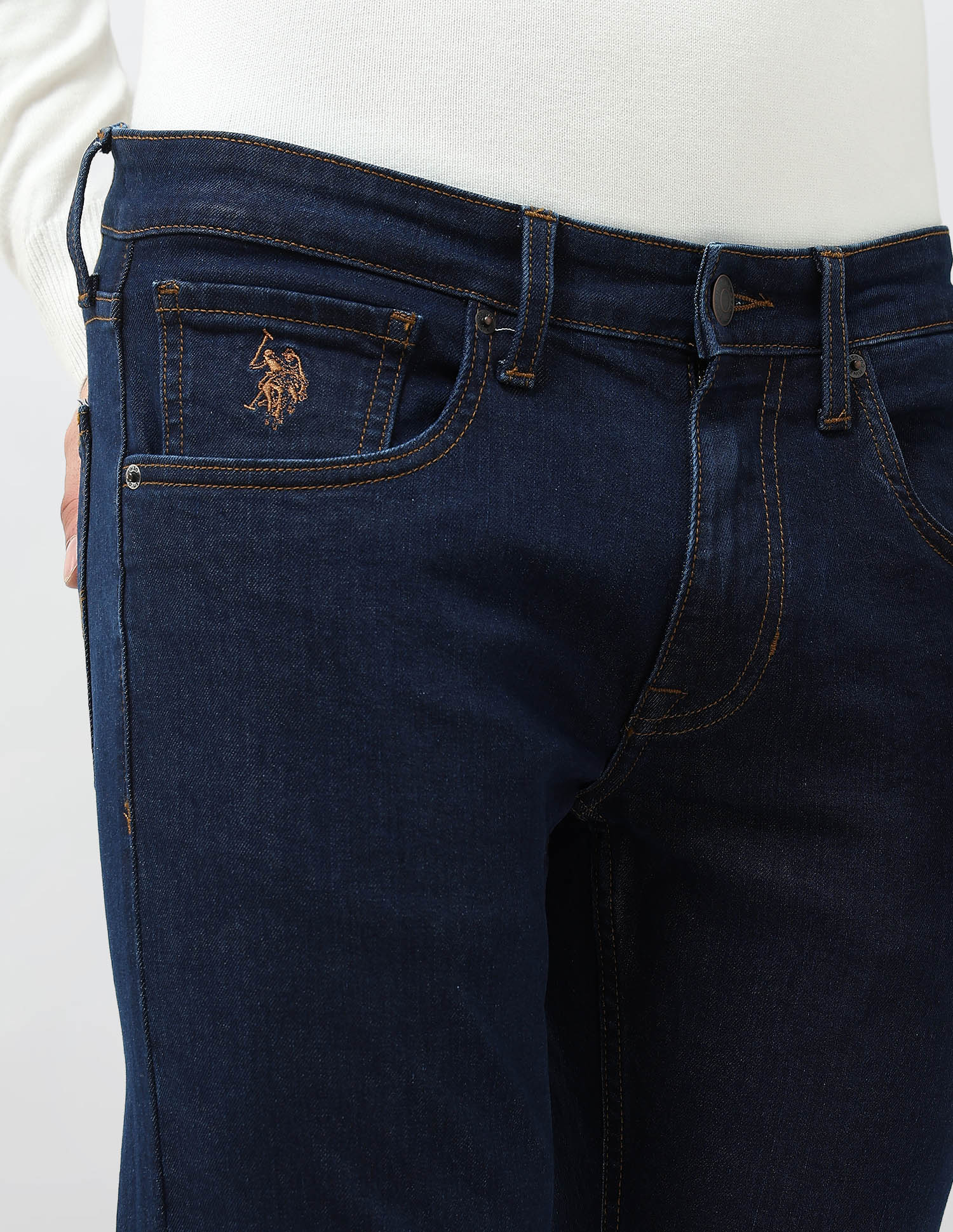 Brandon Slim Tapered Fit Mid Rise Jeans - Image 7
