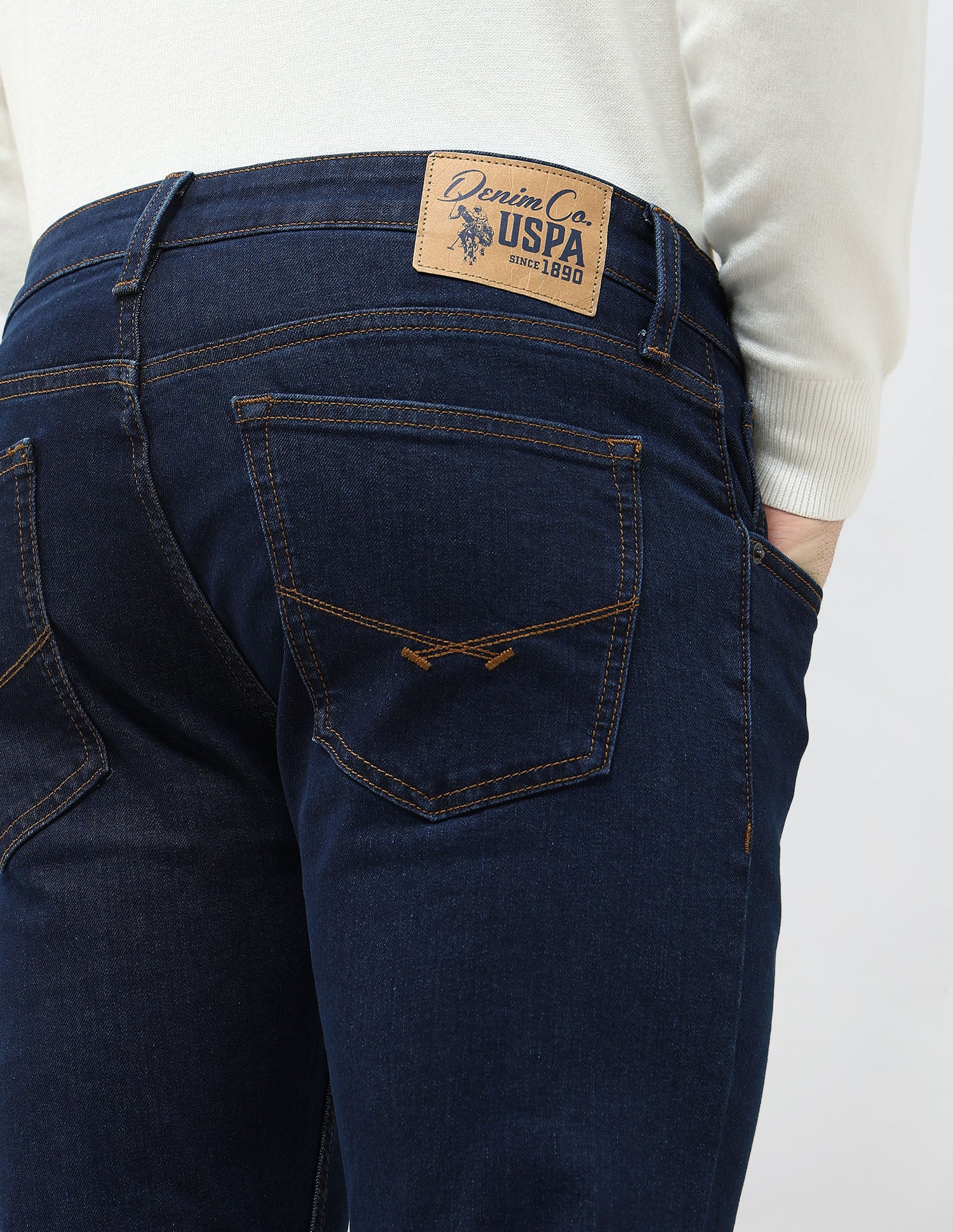 Brandon Slim Tapered Fit Mid Rise Jeans - Image 8