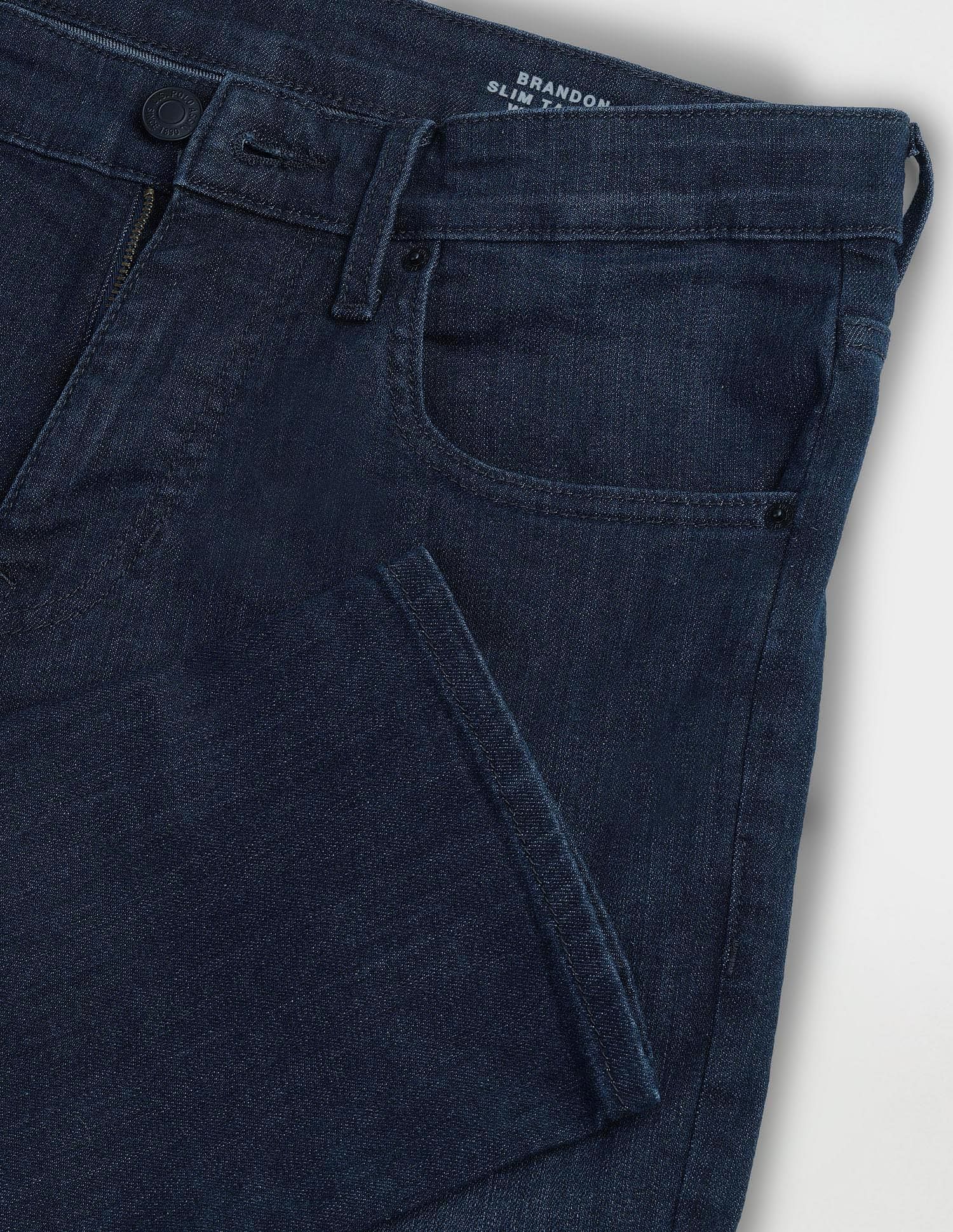 Brandon Slim Tapered Fit Mid Rise Jeans - Image 2