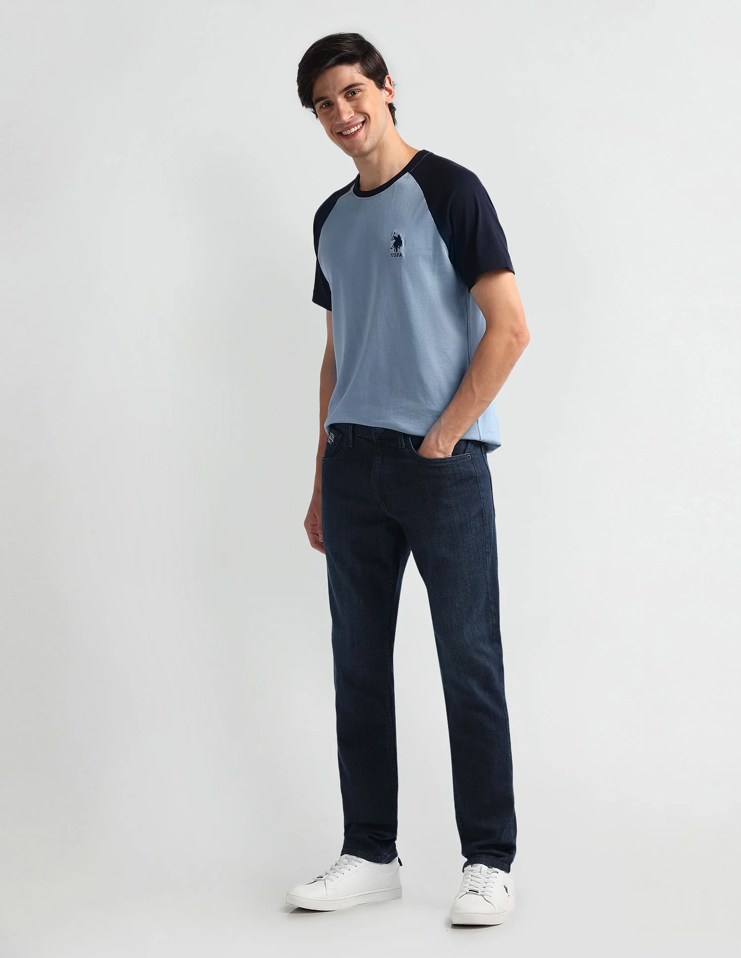 Brandon Slim Tapered Fit Mid Rise Jeans - Image 3
