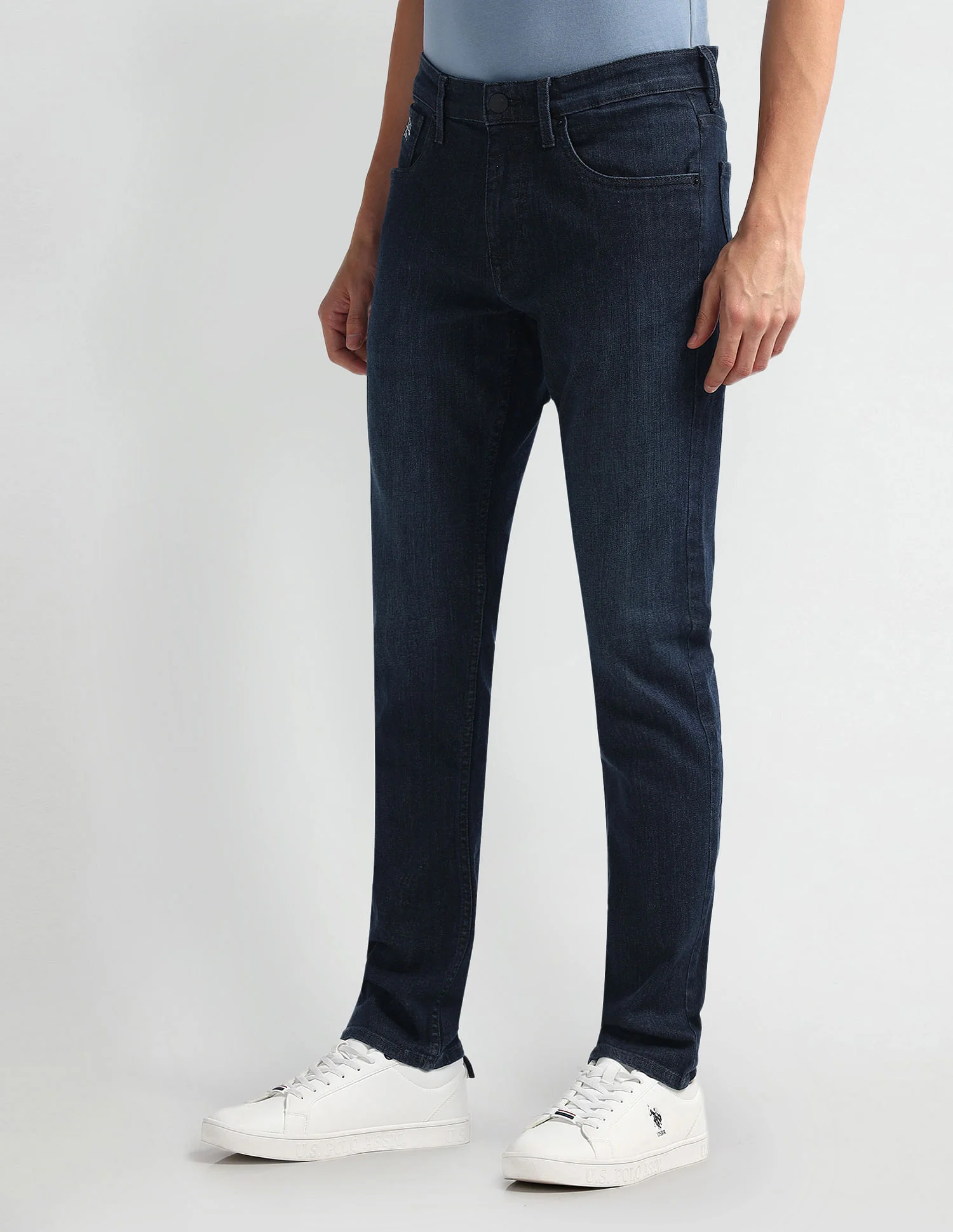 Brandon Slim Tapered Fit Mid Rise Jeans - Image 4
