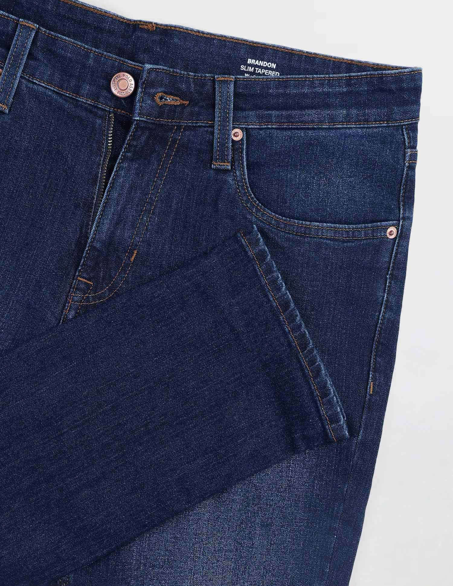 Brandon Slim Tapered Fit Mid Rise Jeans - Image 2