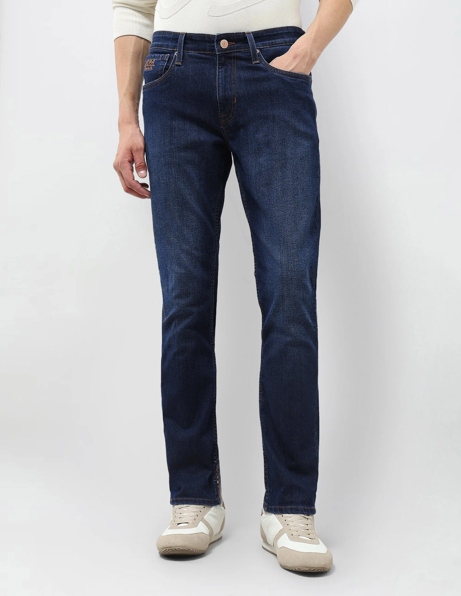 Brandon Slim Tapered Fit Mid Rise Jeans - Image 6