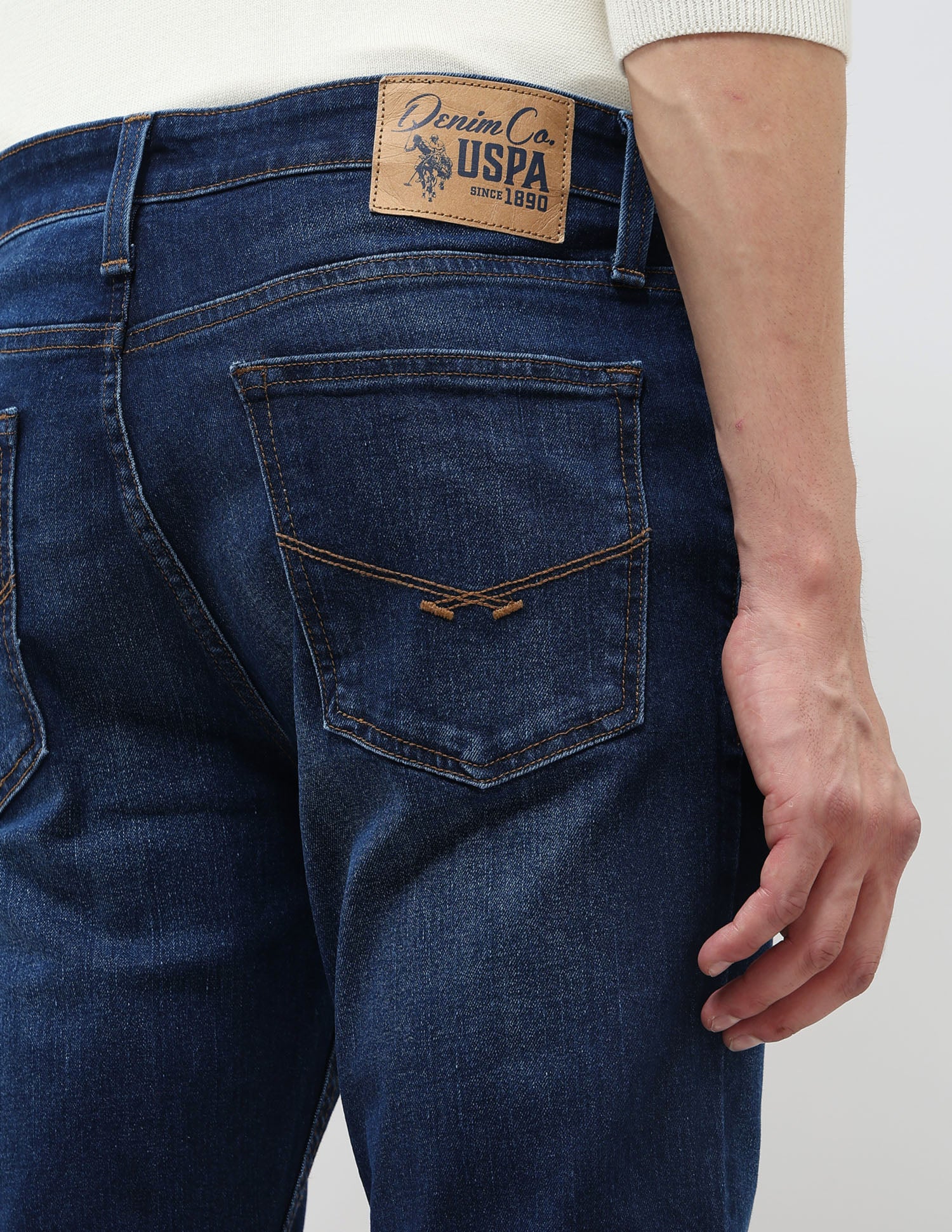 Brandon Slim Tapered Fit Mid Rise Jeans - Image 8