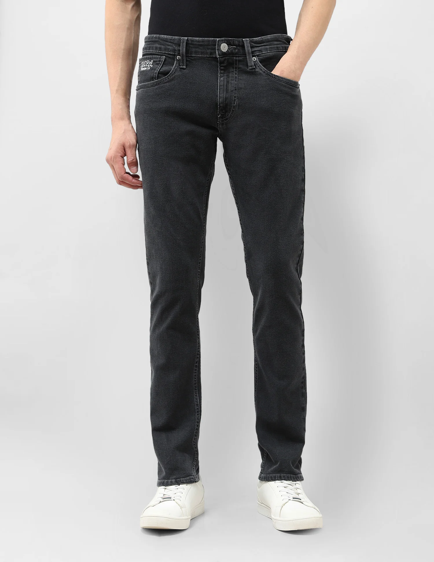 Brandon Slim Tapered Fit Mid Rise Jeans - Image 6