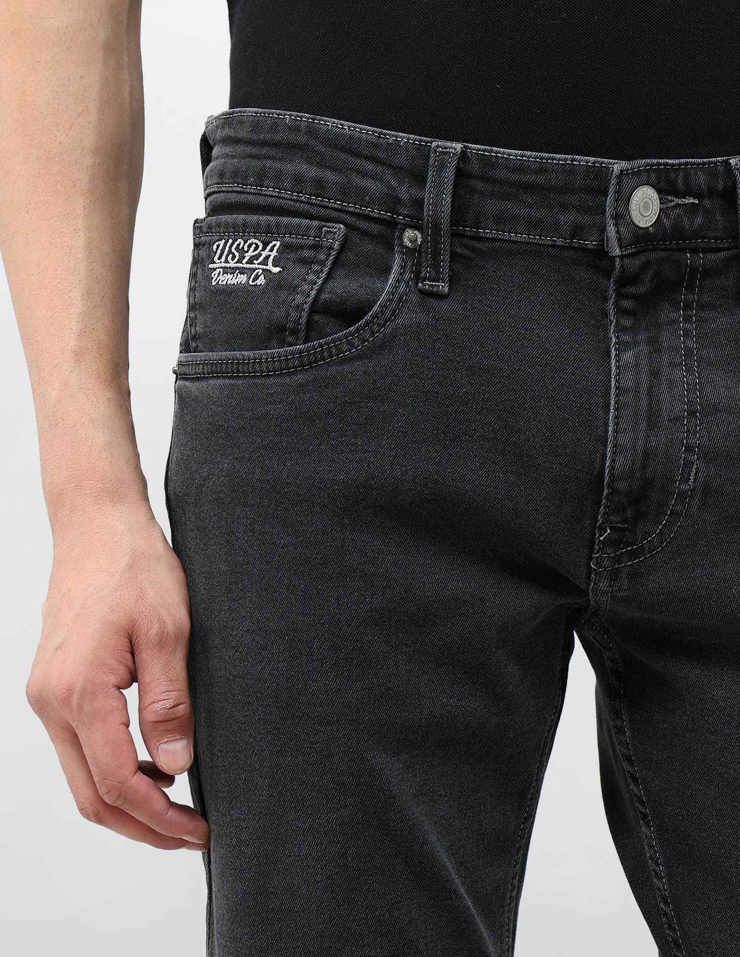 Brandon Slim Tapered Fit Mid Rise Jeans - Image 7