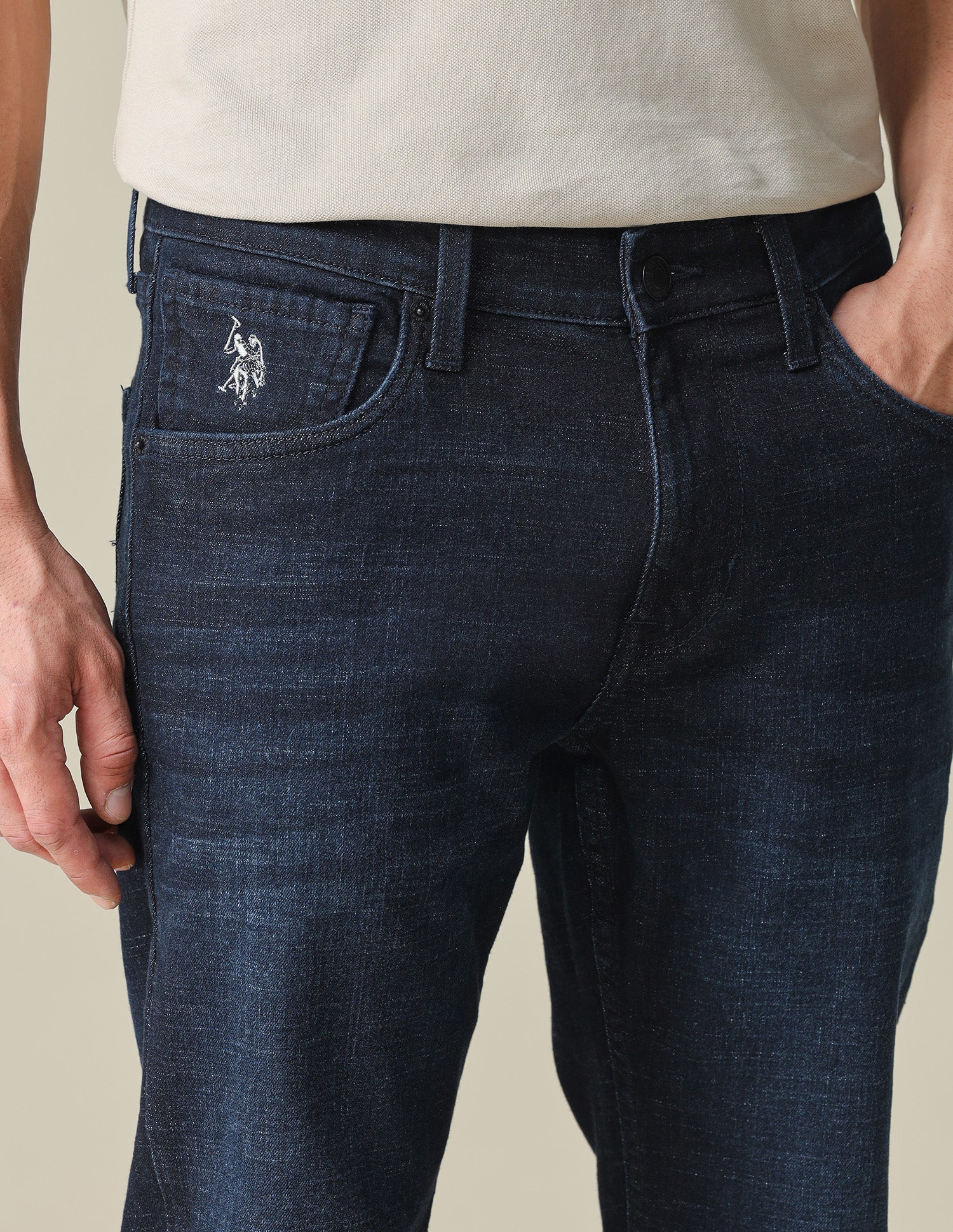 Brandon Slim Tapered Fit Mid Rise Jeans - Image 7