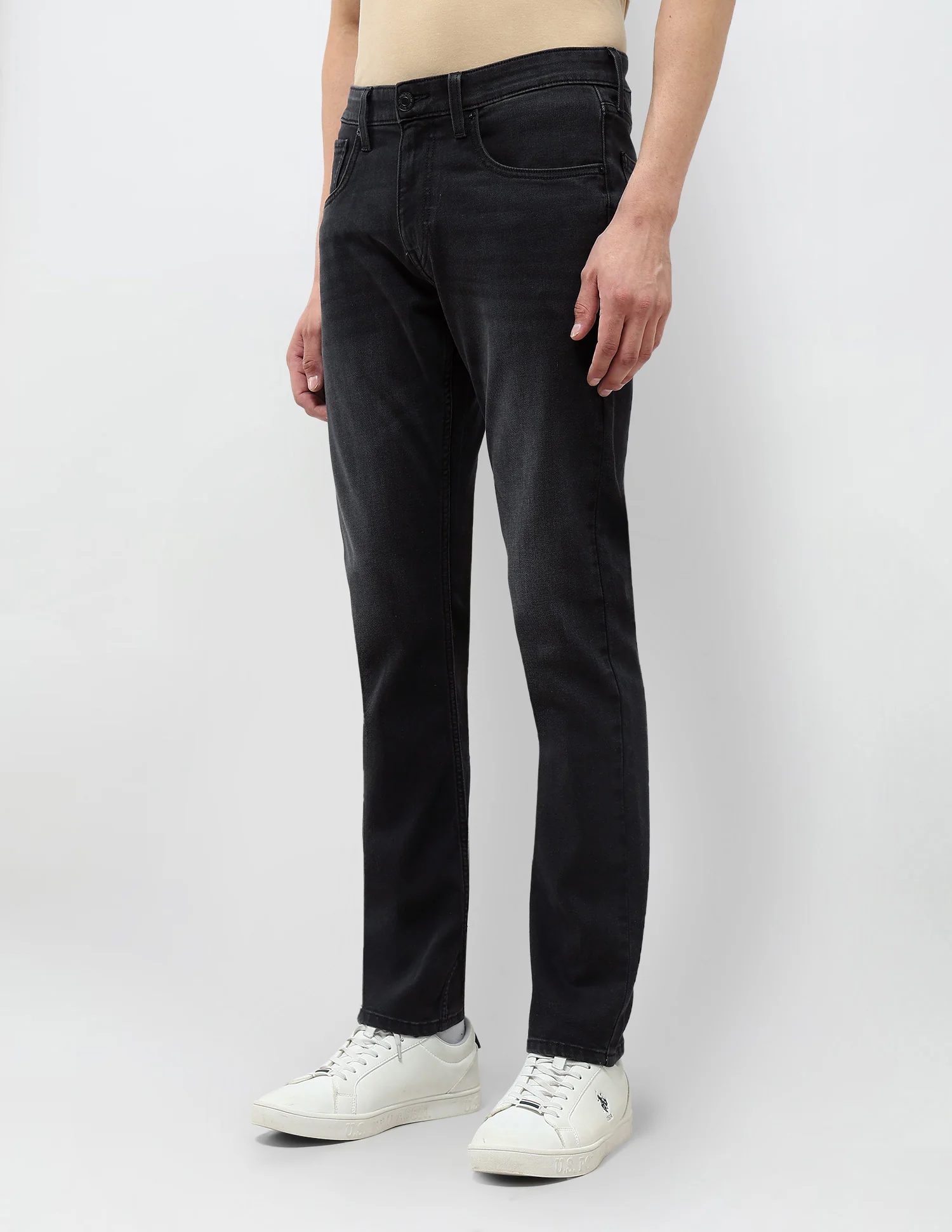 Brandon Slim Tapered Fit Mid Rise Jeans - Image 4
