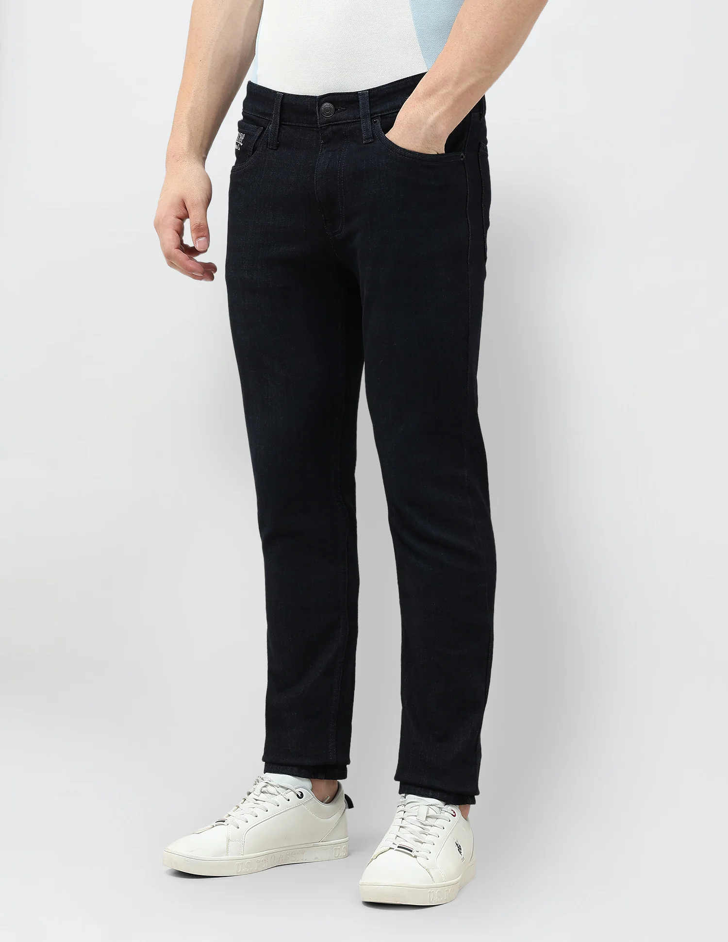 Brandon Slim Tapered Fit Mid Rise Jeans - Image 4