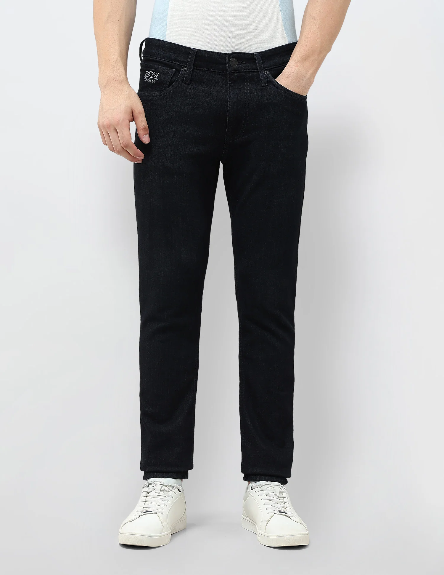 Brandon Slim Tapered Fit Mid Rise Jeans - Image 6