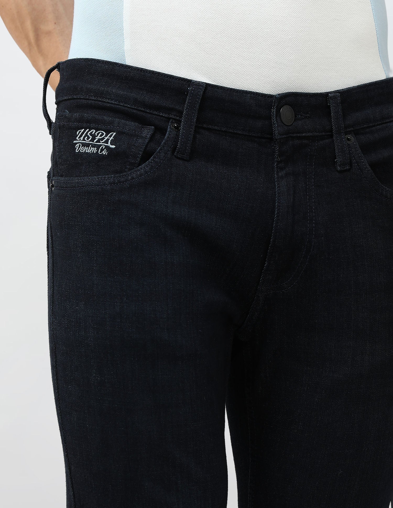 Brandon Slim Tapered Fit Mid Rise Jeans - Image 7
