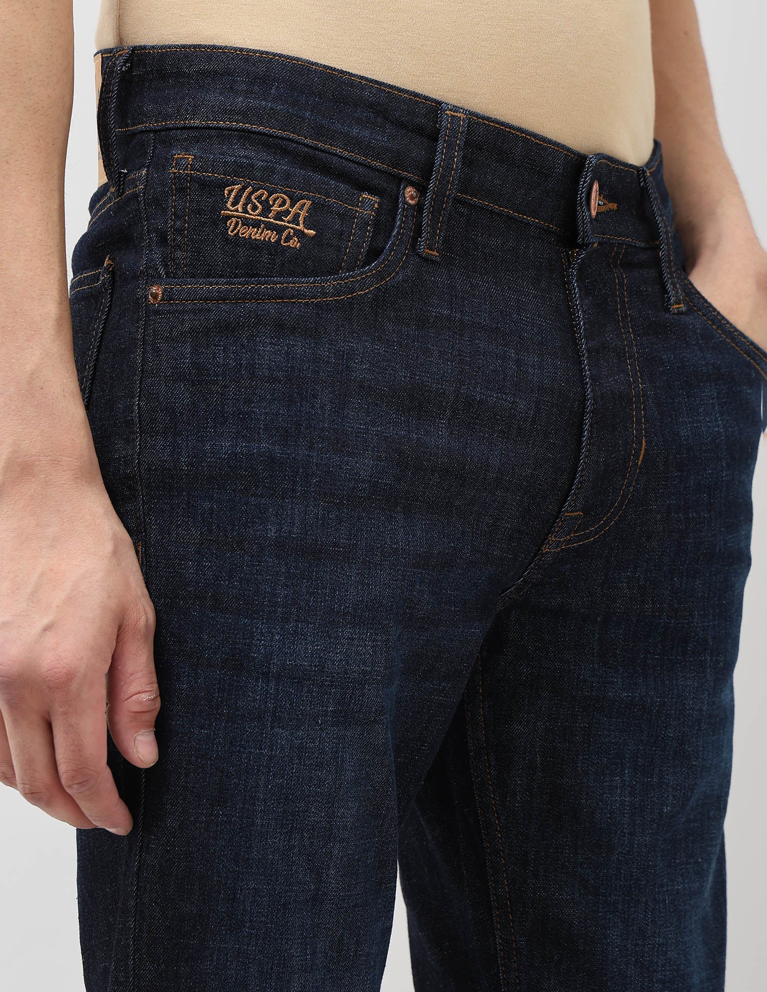 Brandon Slim Tapered Fit Mid Rise Jeans - Image 7