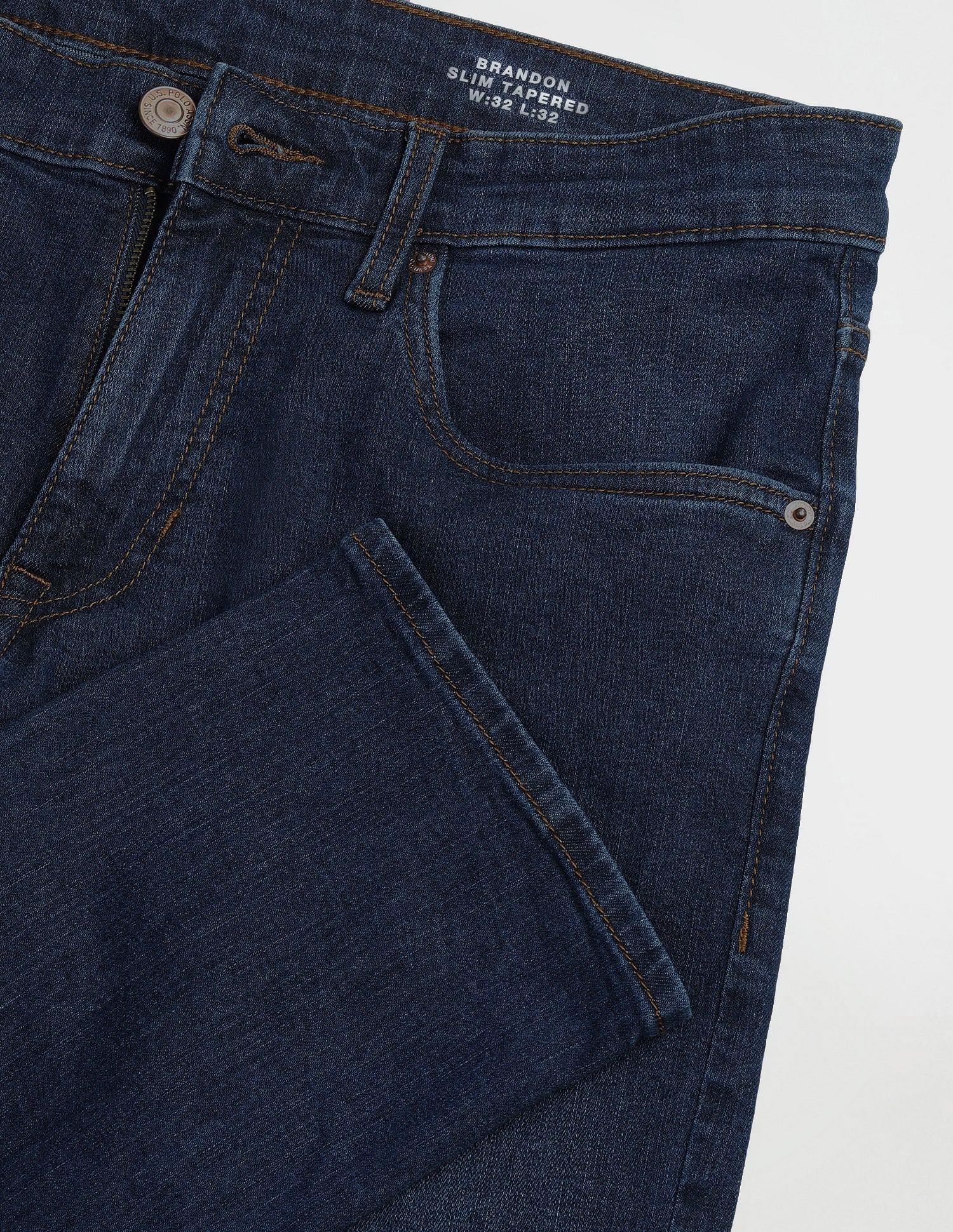 Brandon Slim Tapered Fit Mid Rise Jeans - Image 2