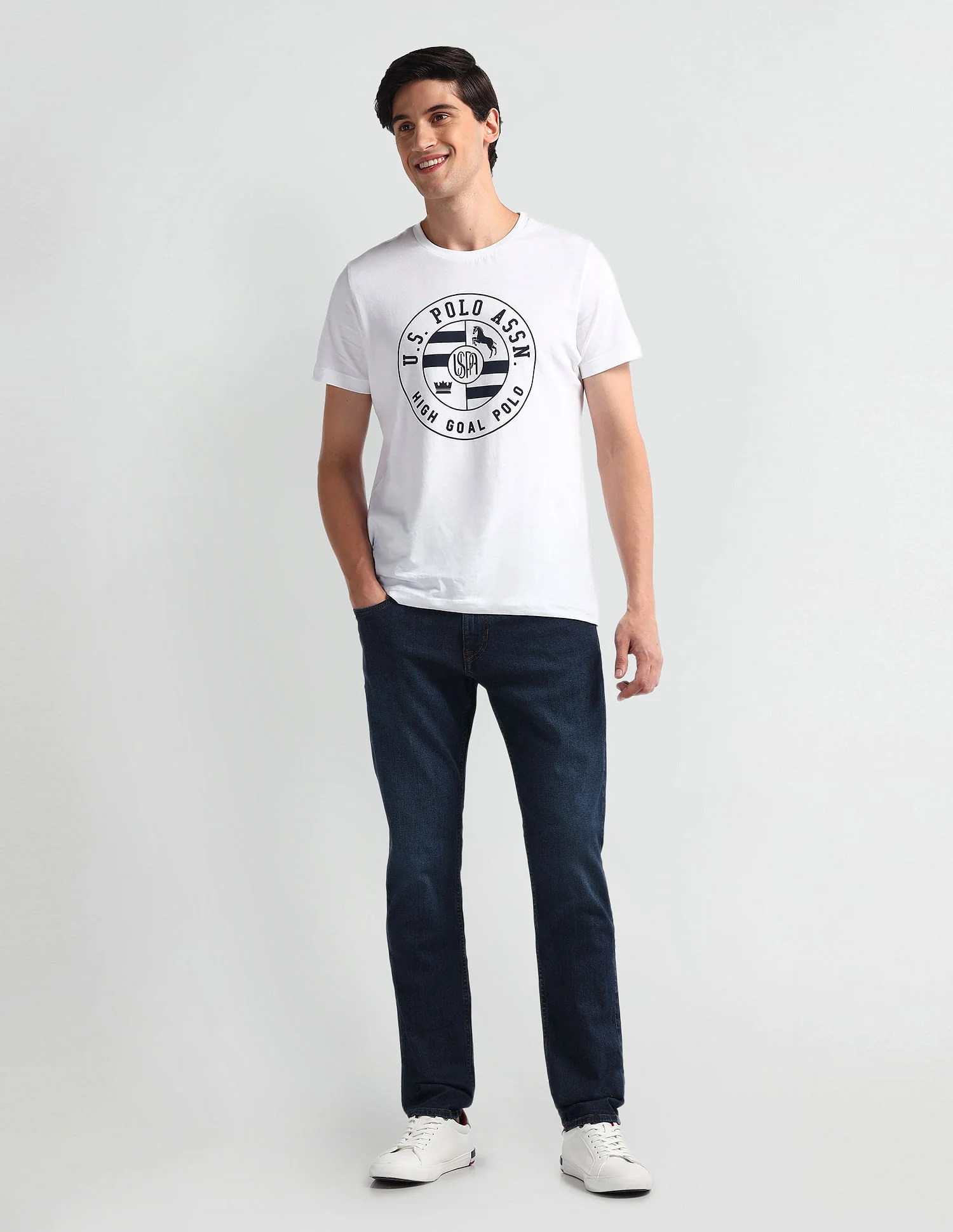 Brandon Slim Tapered Fit Mid Rise Jeans - Image 3