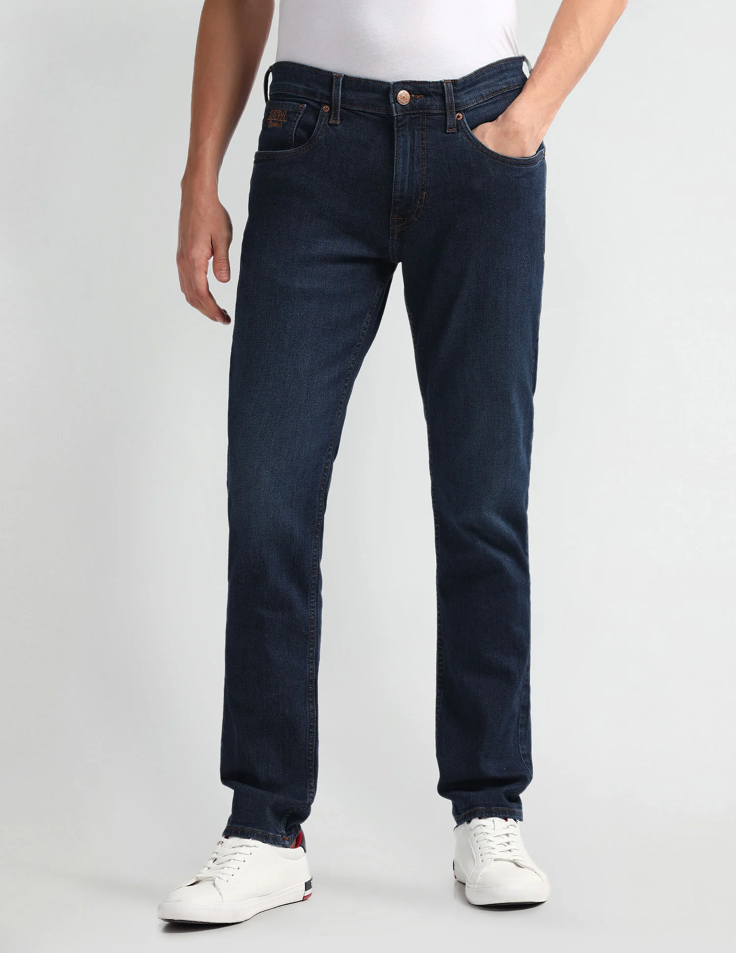 Brandon Slim Tapered Fit Mid Rise Jeans - Image 6