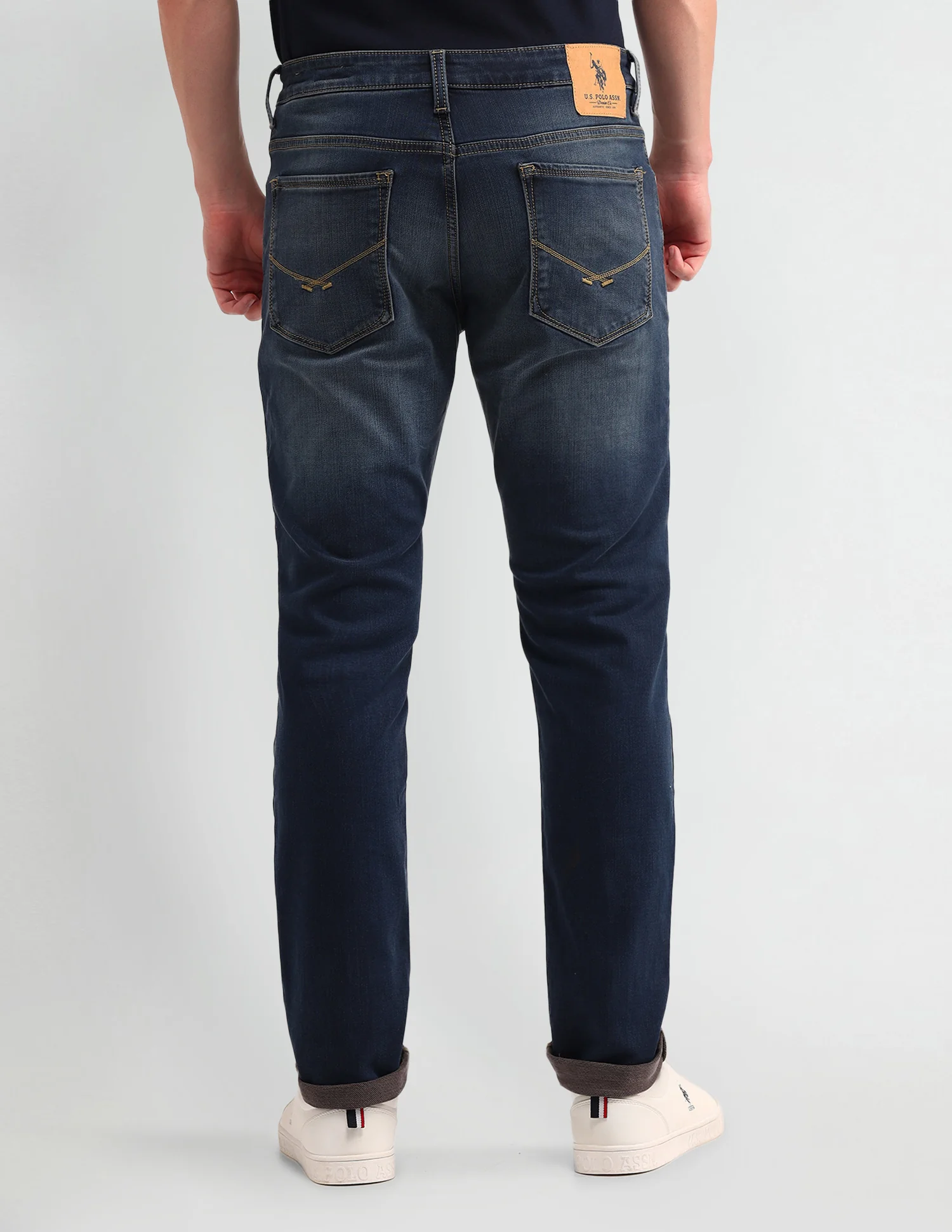 Brandon Slim Tapered Fit Mid Rise Jeans - Image 5