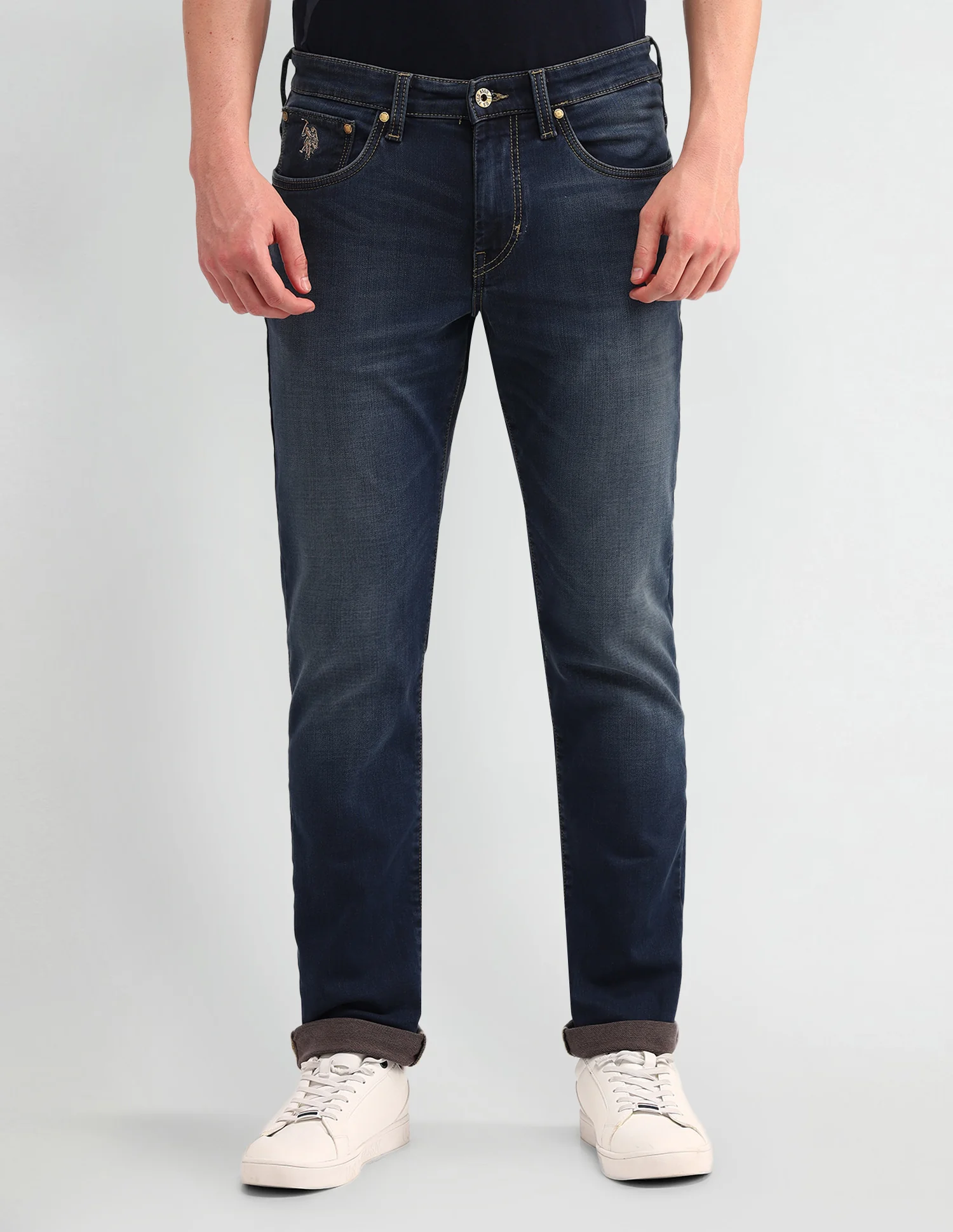 Brandon Slim Tapered Fit Mid Rise Jeans - Image 6
