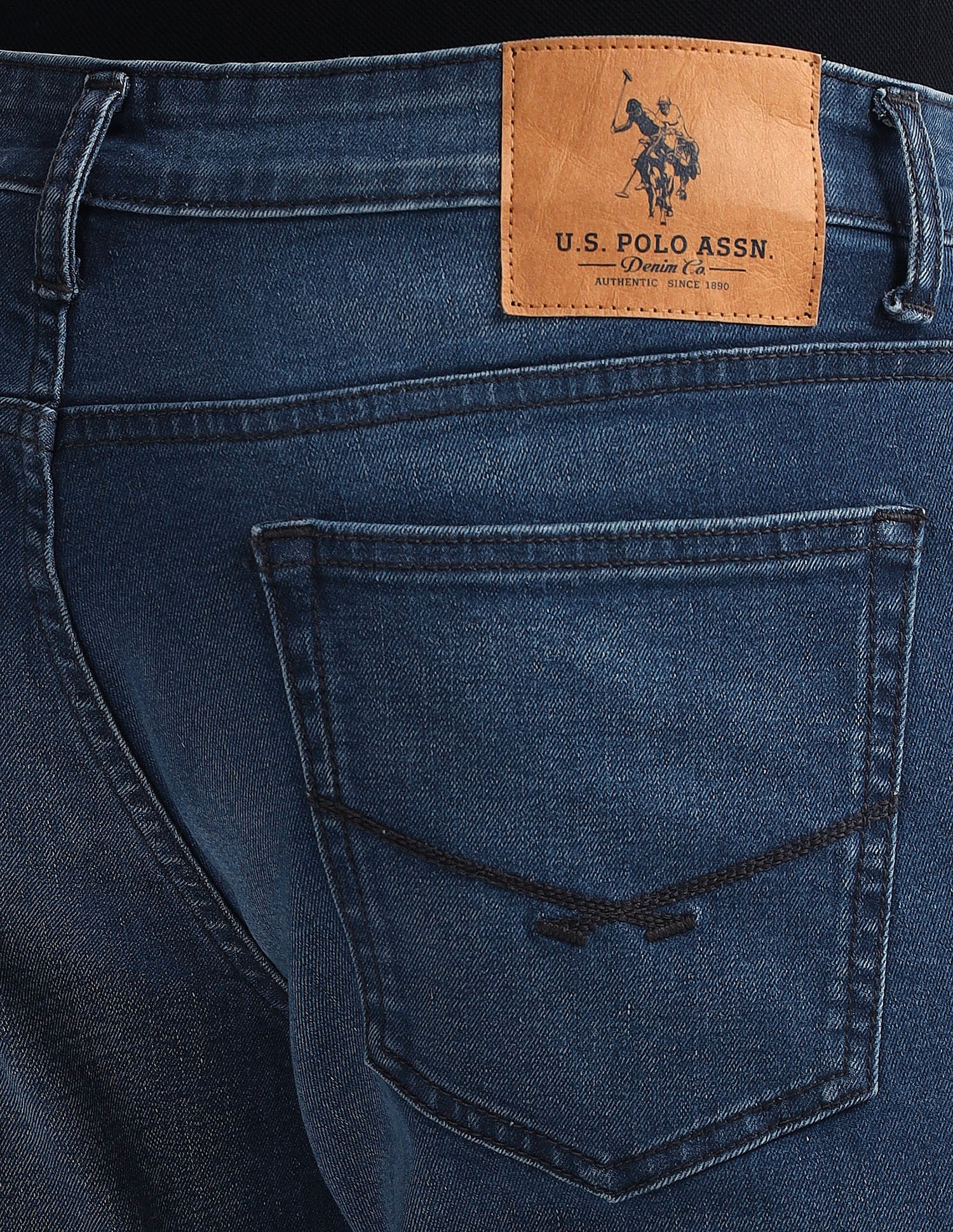 Brandon Slim Tapered Fit Mid Wash Jeans - Image 7