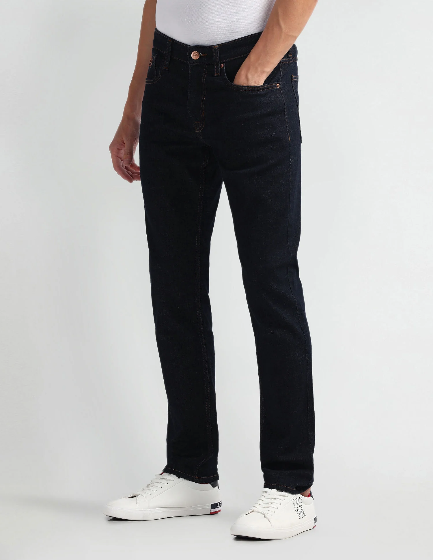 Brandon Slim Tapered Fit Rinse Jeans - Image 3