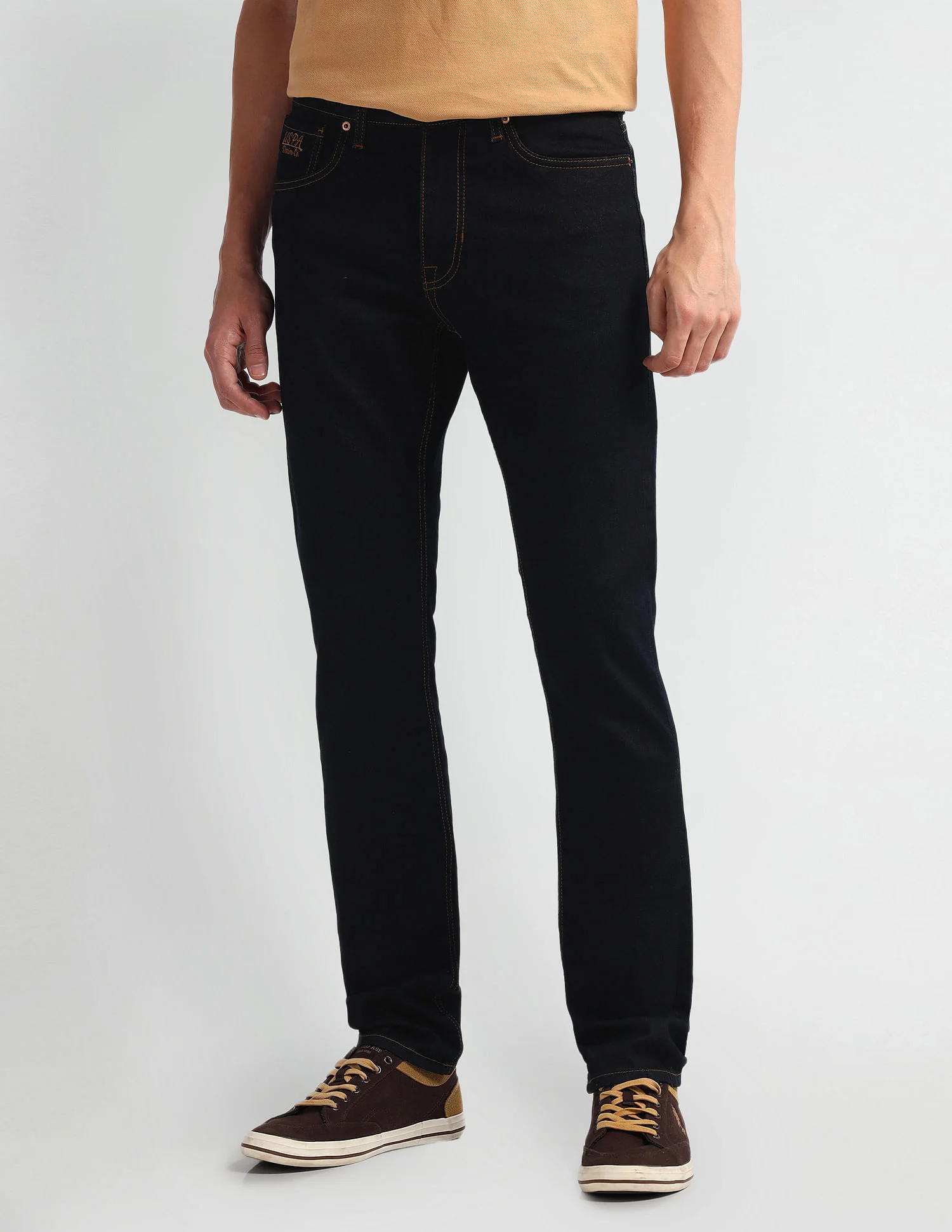 Brandon Slim Tapered Fit Rinse Jeans
