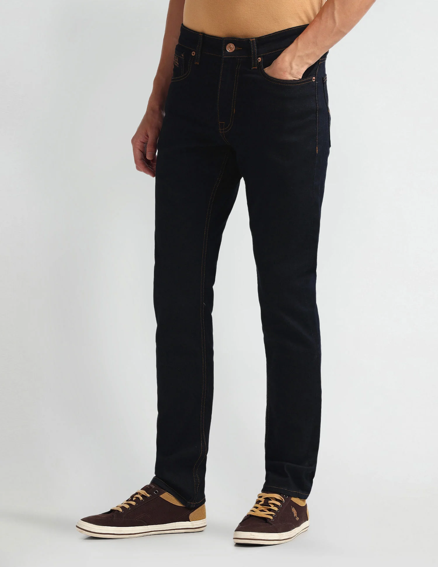 Brandon Slim Tapered Fit Rinse Jeans - Image 4