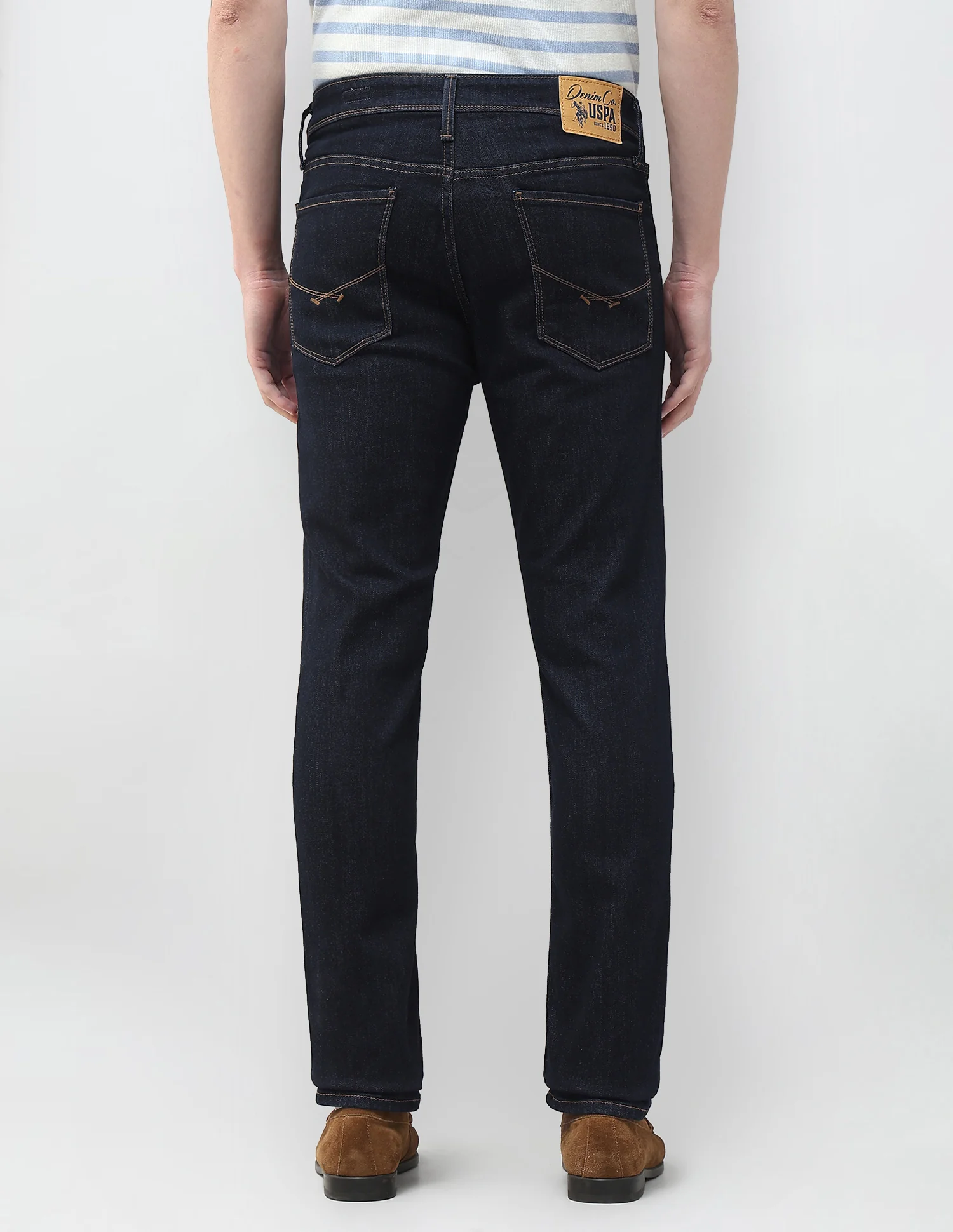 Brandon Slim Tapered Fit Rinsed Jeans - Image 5